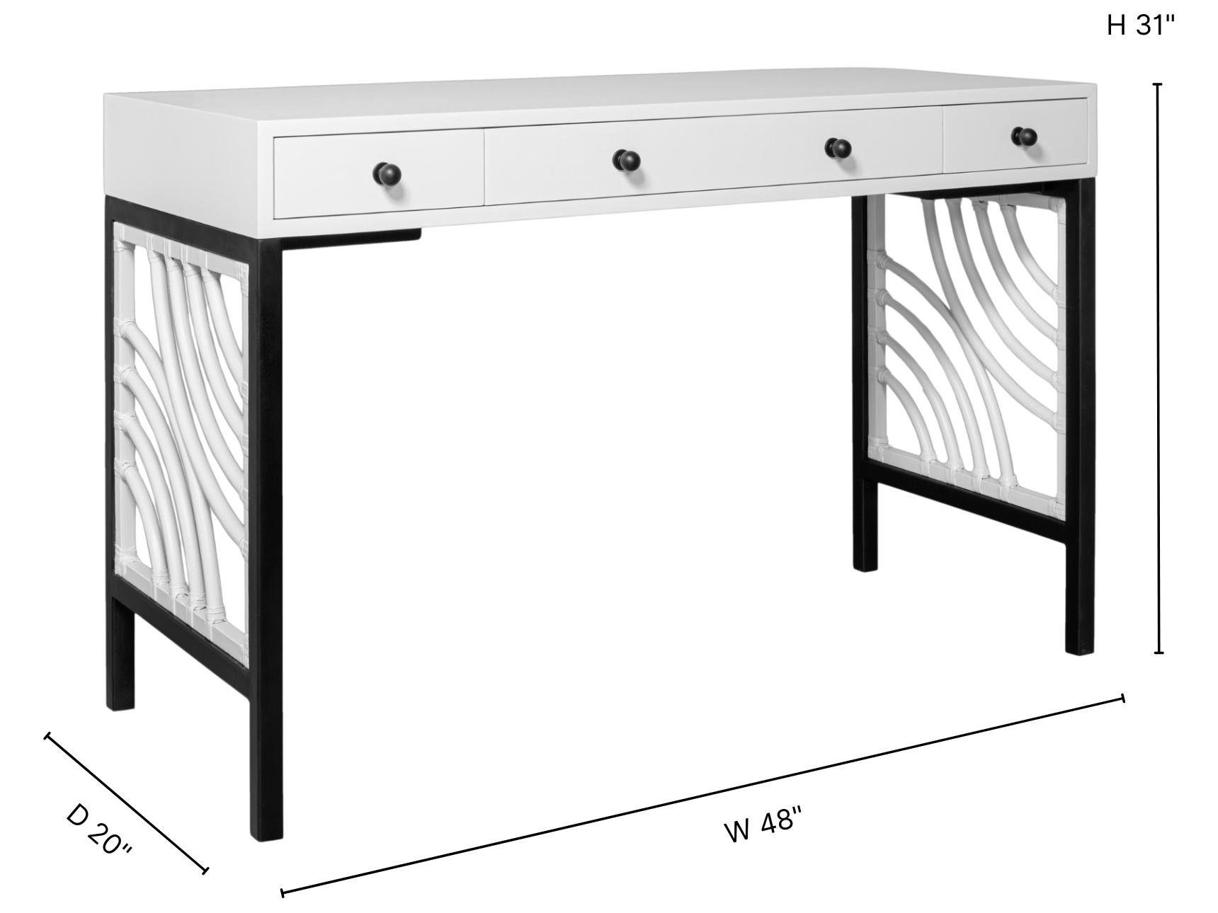 David Francis Swirl Writing Desk