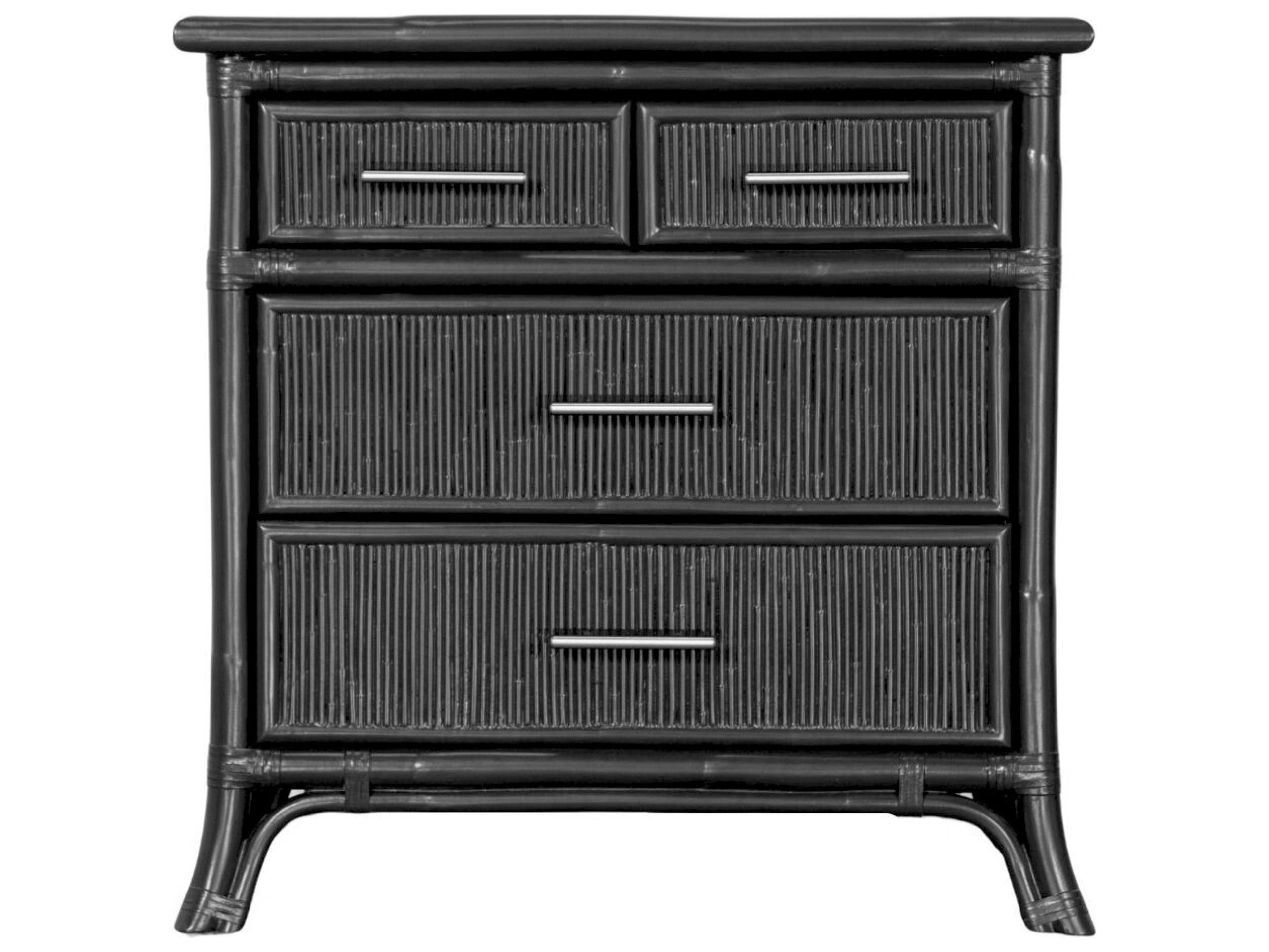 David Francis Pencil Rattan Chest