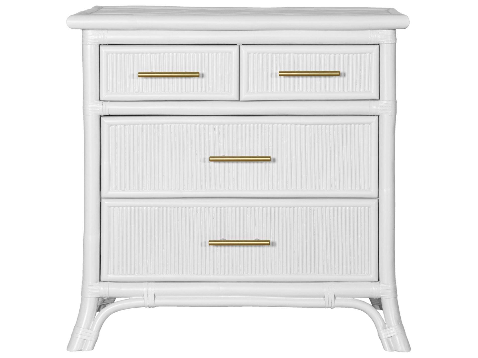 David Francis Pencil Rattan Chest