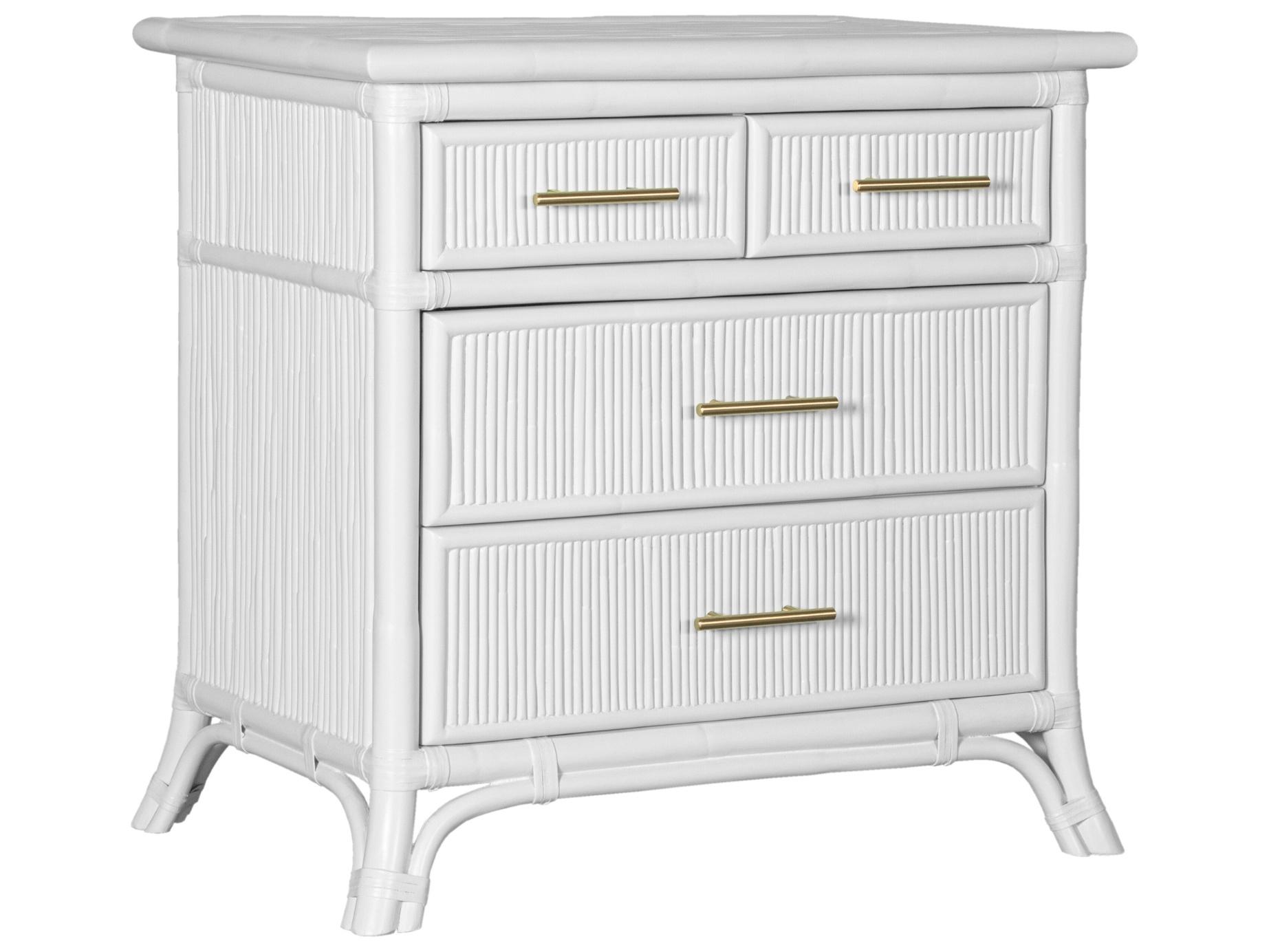 David Francis Pencil Rattan Chest