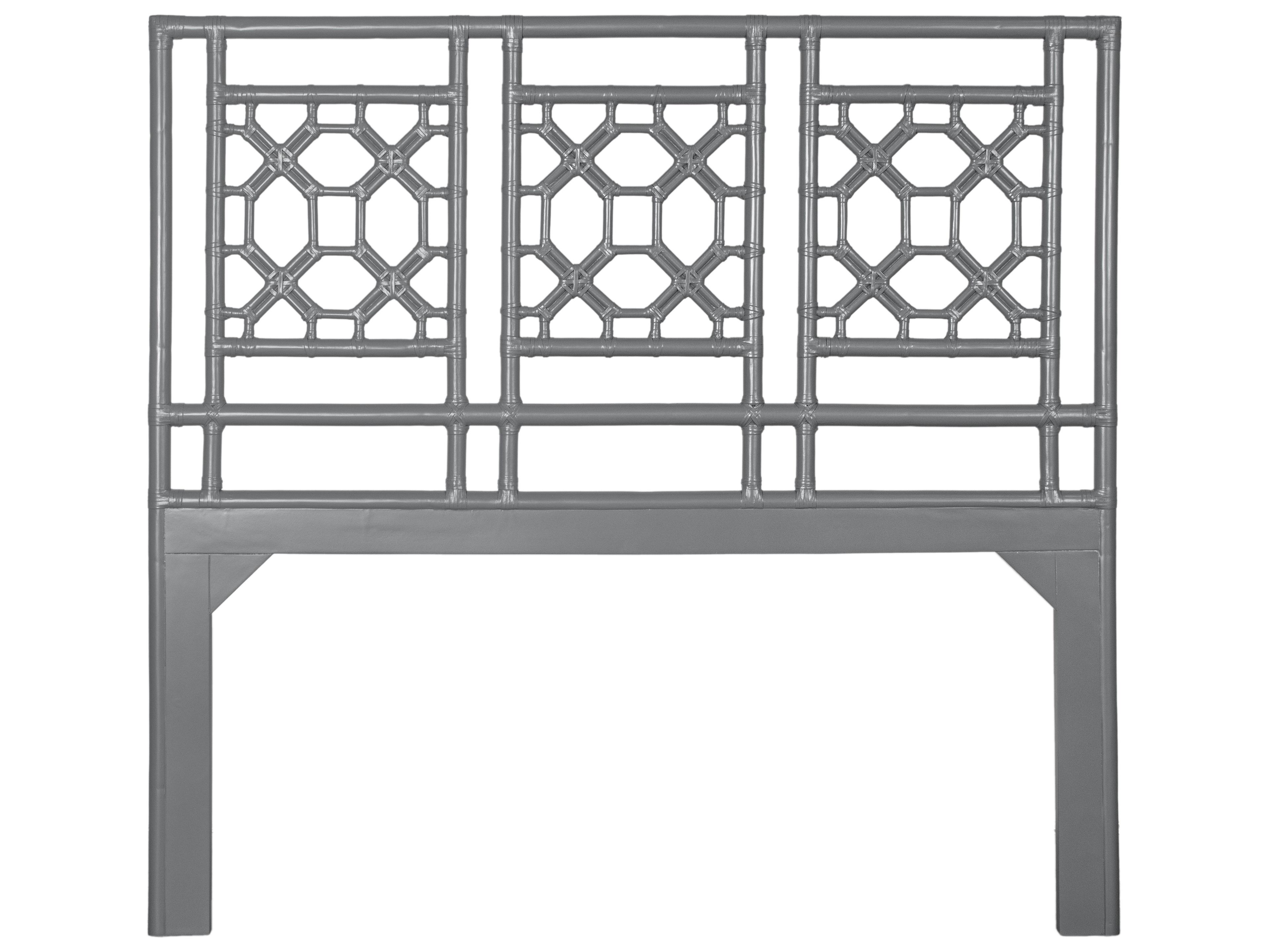 David Francis Lattice Back Headboard Queen