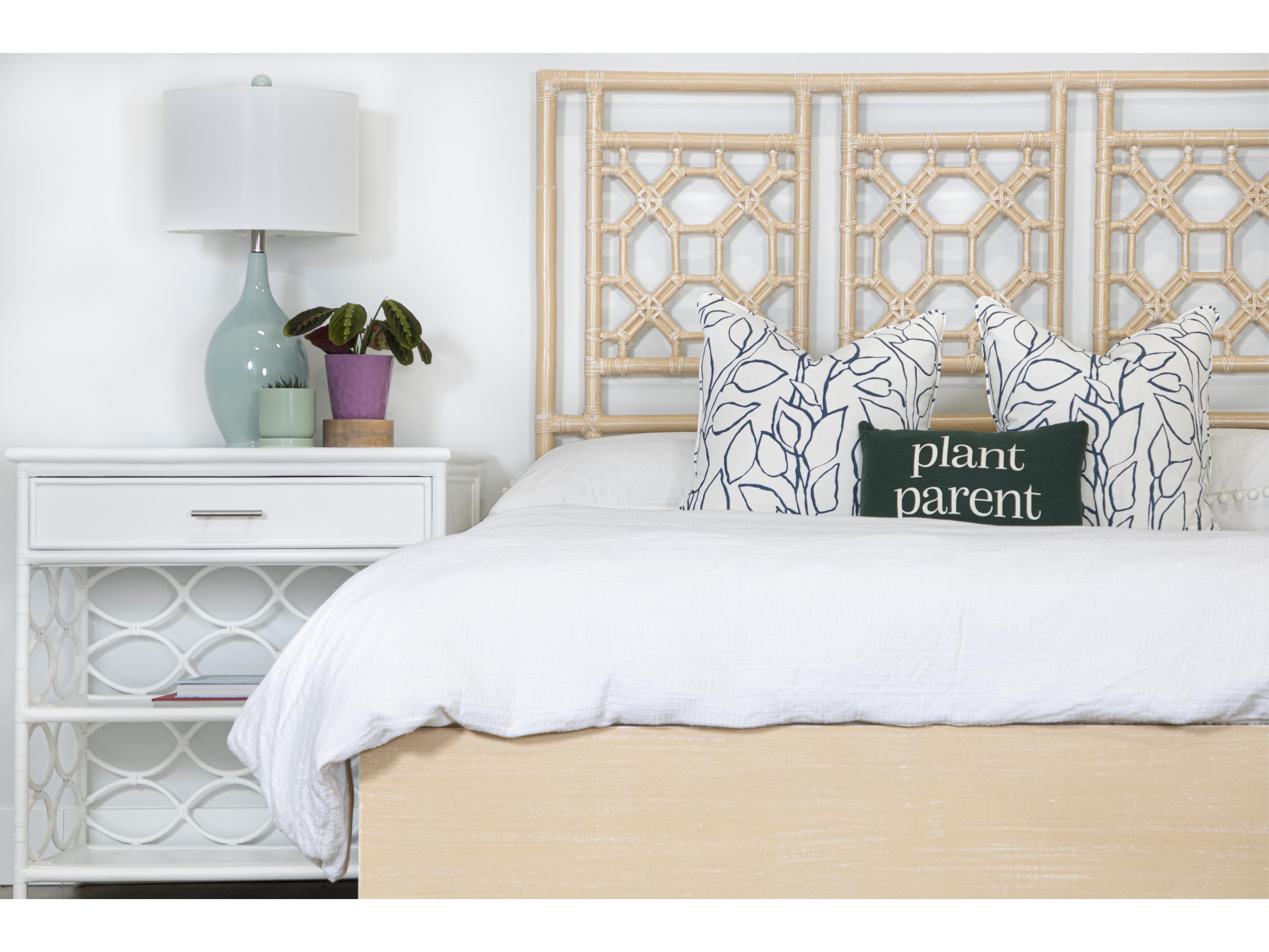 David Francis Lattice Back Bed Double, Standard