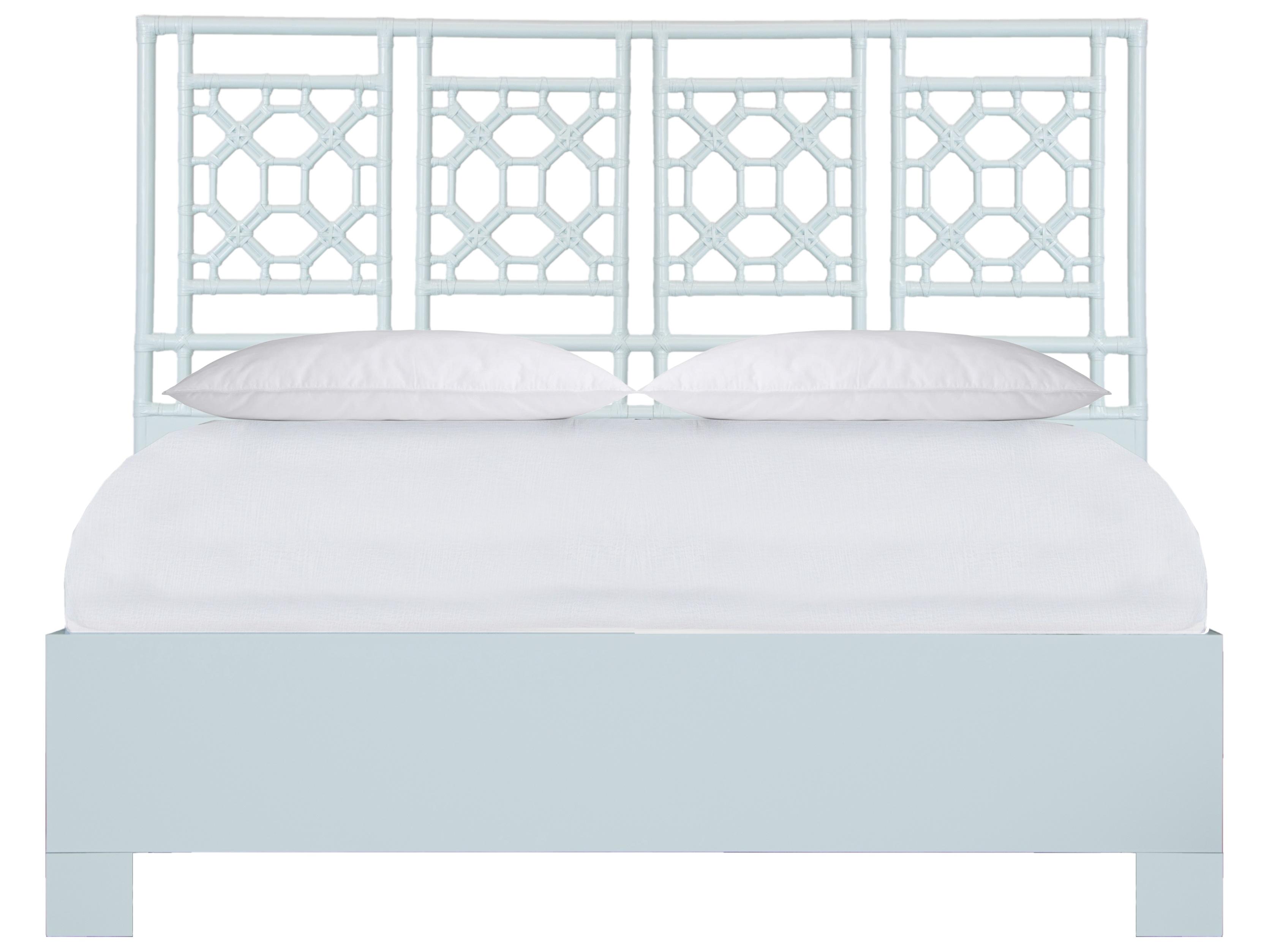 David Francis Lattice Back Bed King, Standard