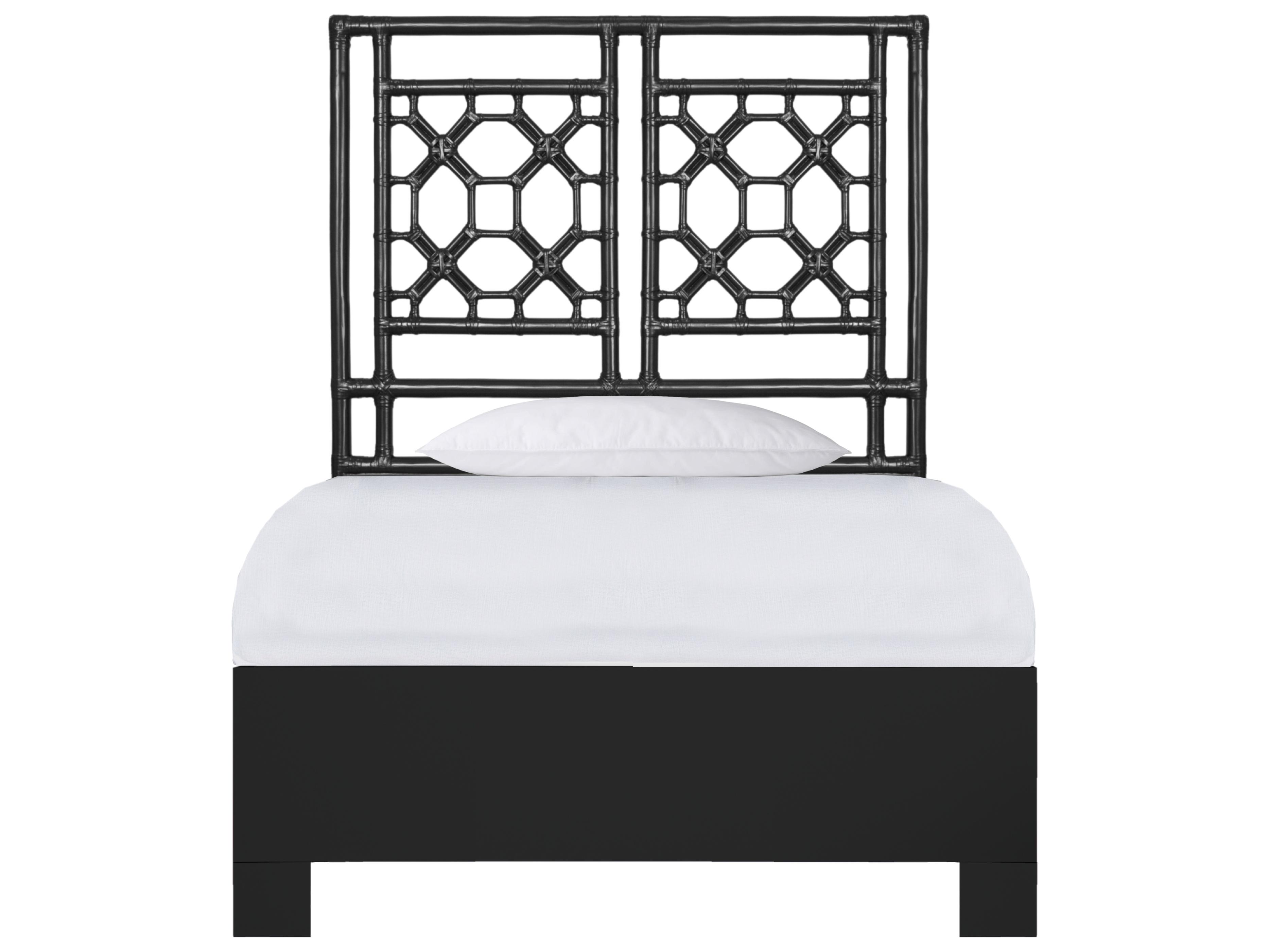 David Francis Lattice Back Bed Twin, Standard