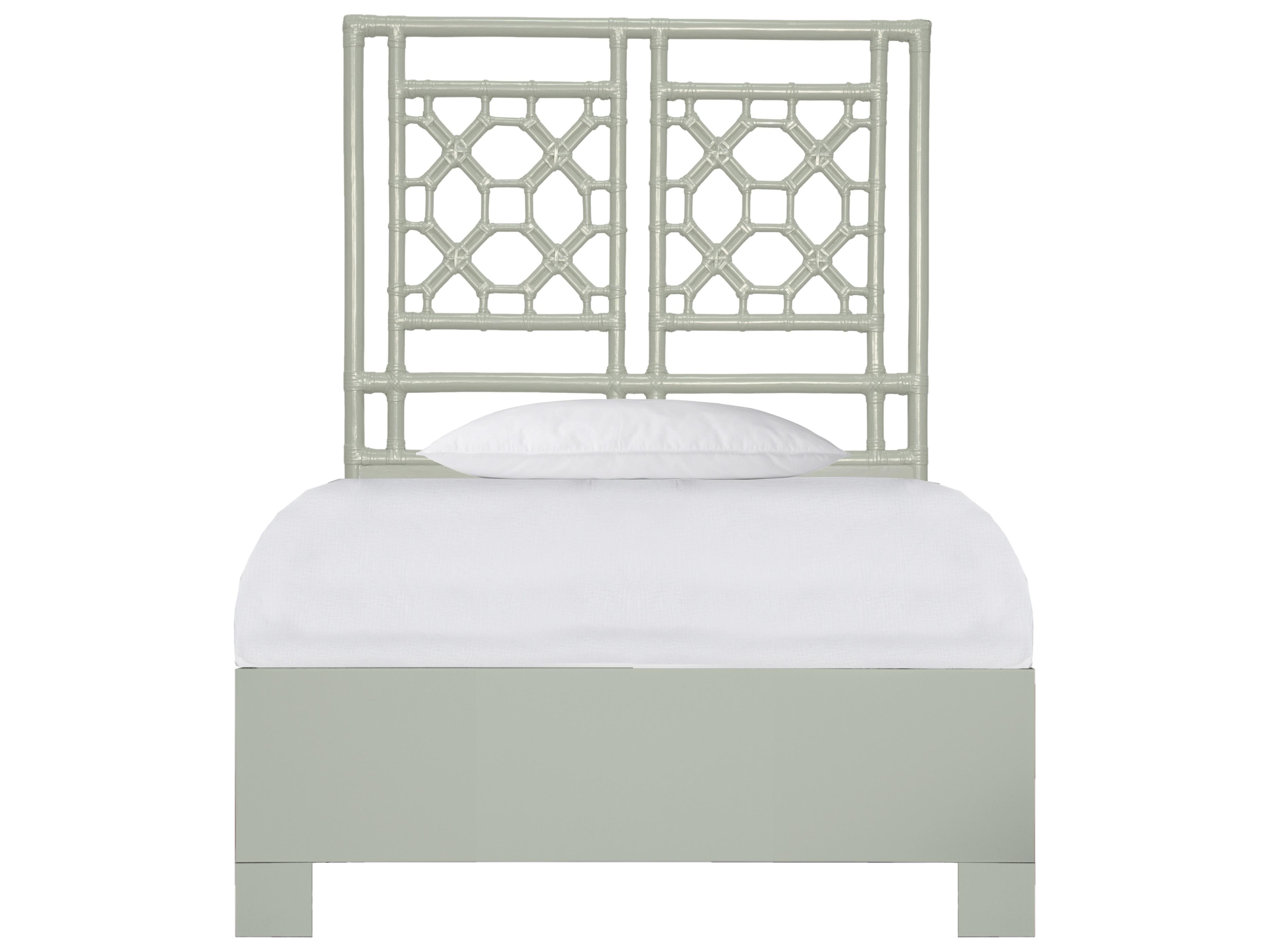 David Francis Lattice Back Bed Twin, Standard