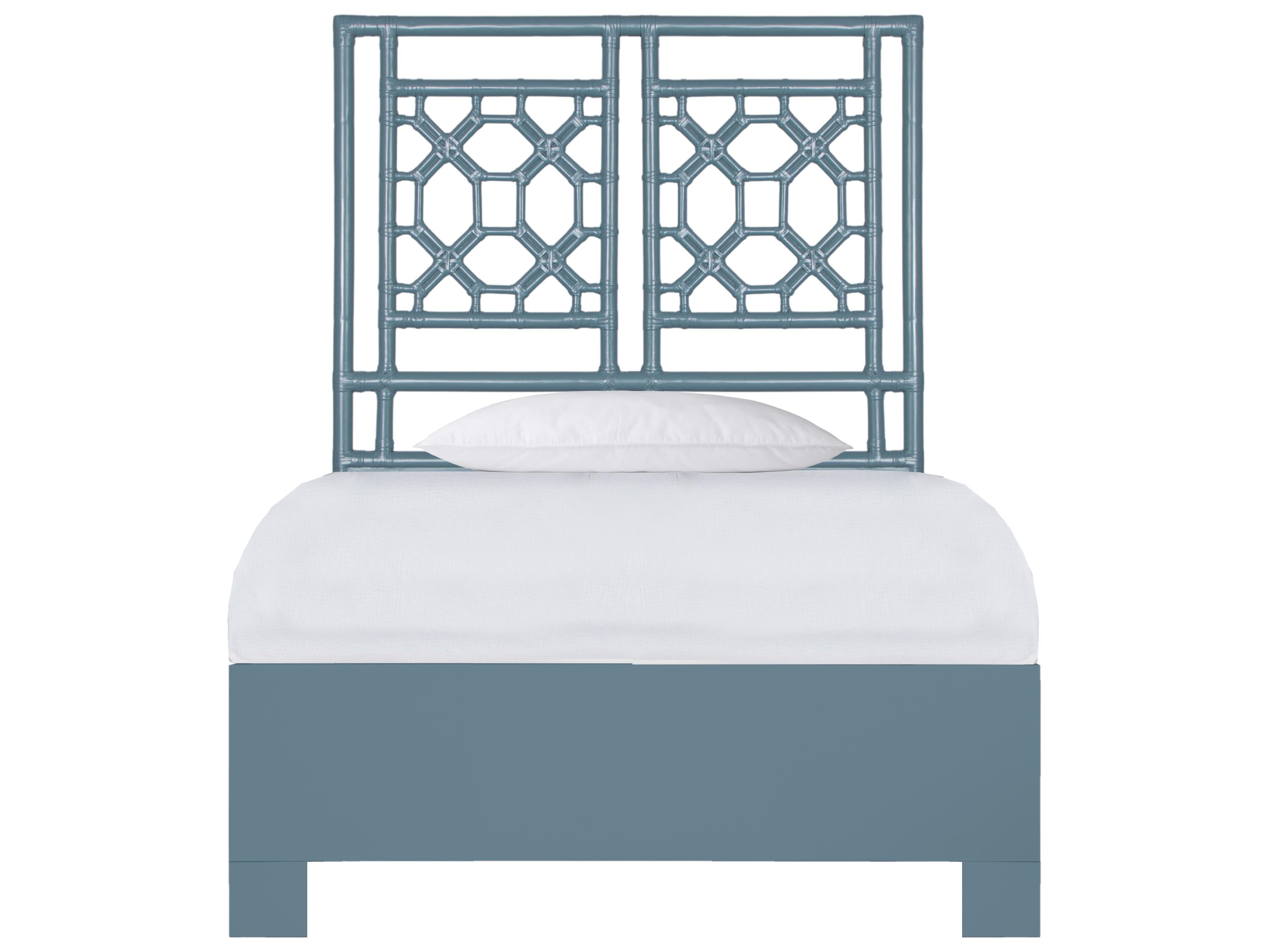 David Francis Lattice Back Bed Twin, Standard