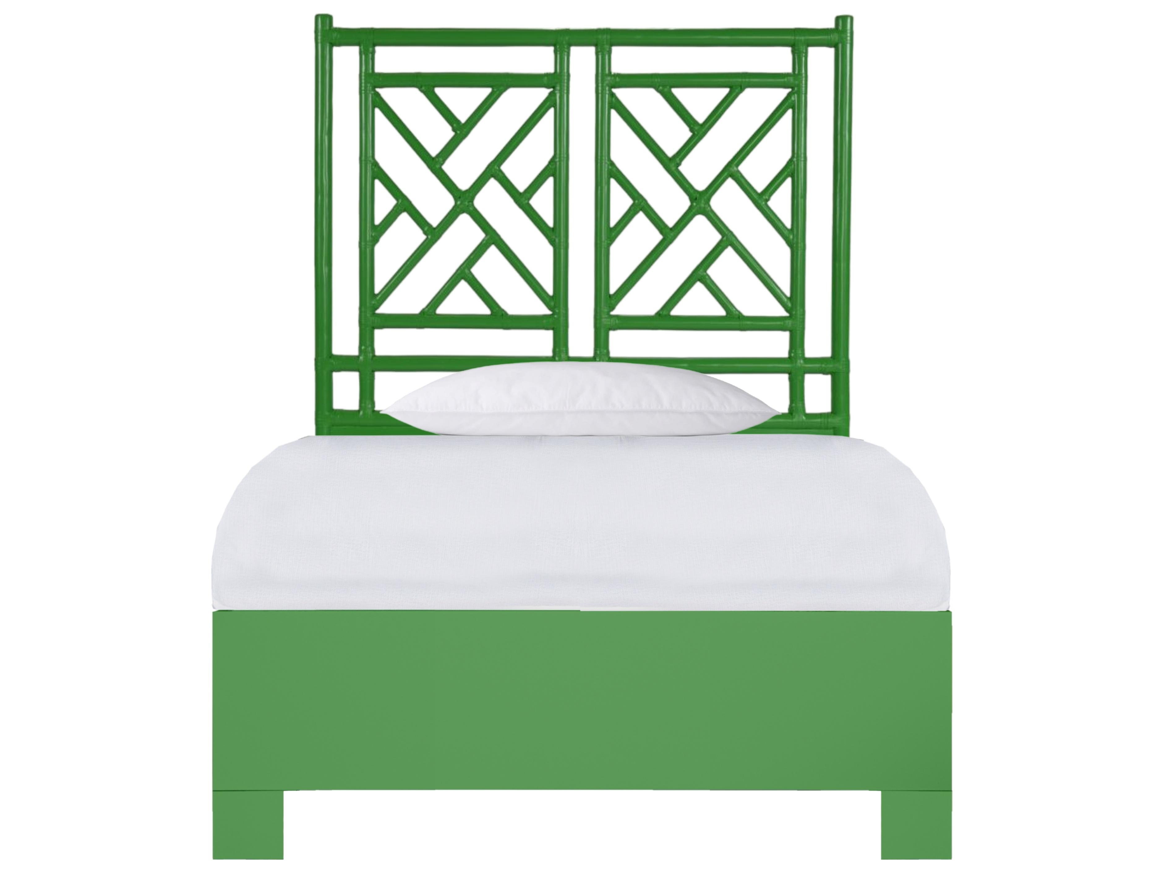 David Francis Chippendale Bed Twin, Standard