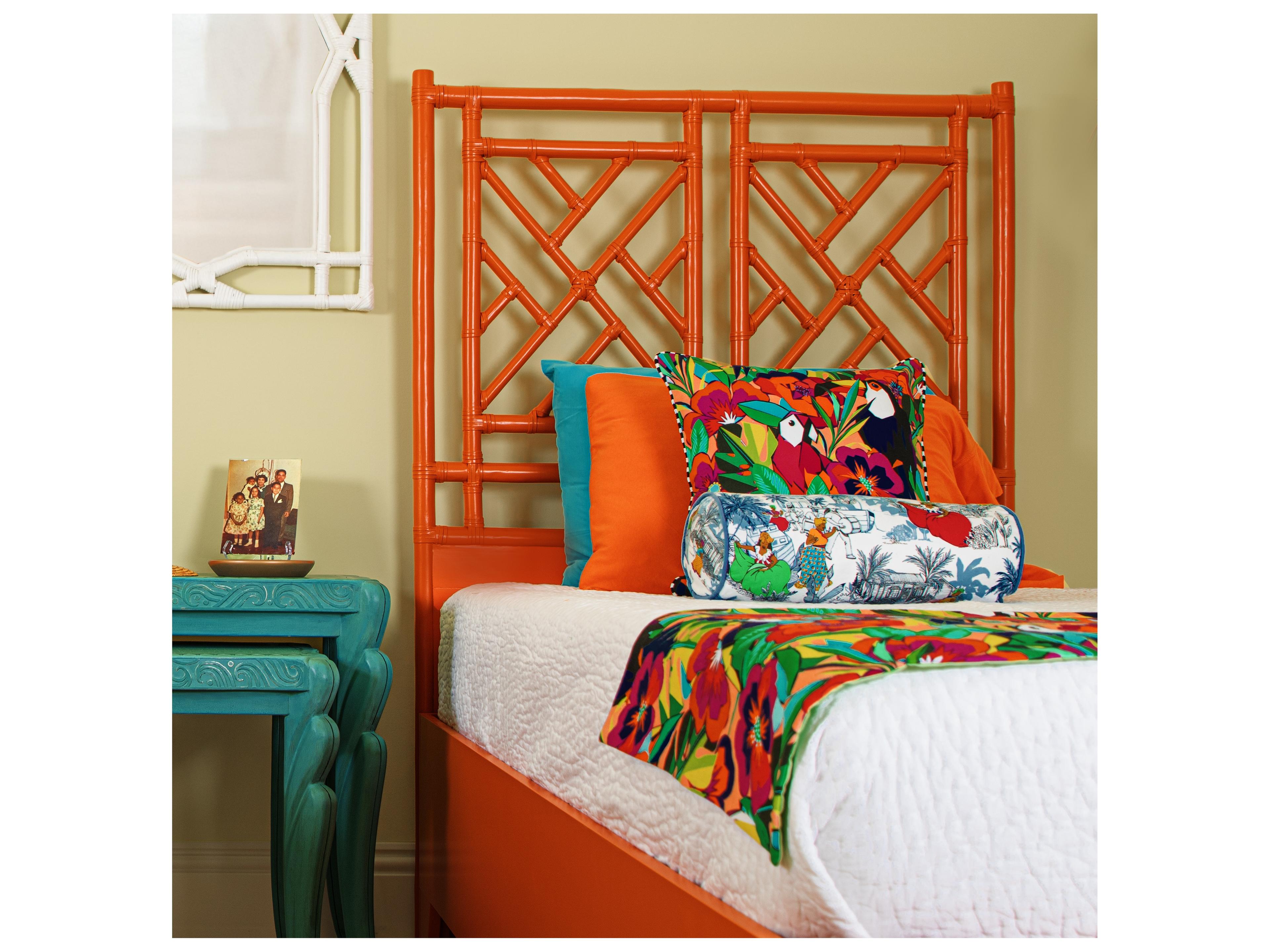 David Francis Chippendale Bed Twin Extra Long, Standard