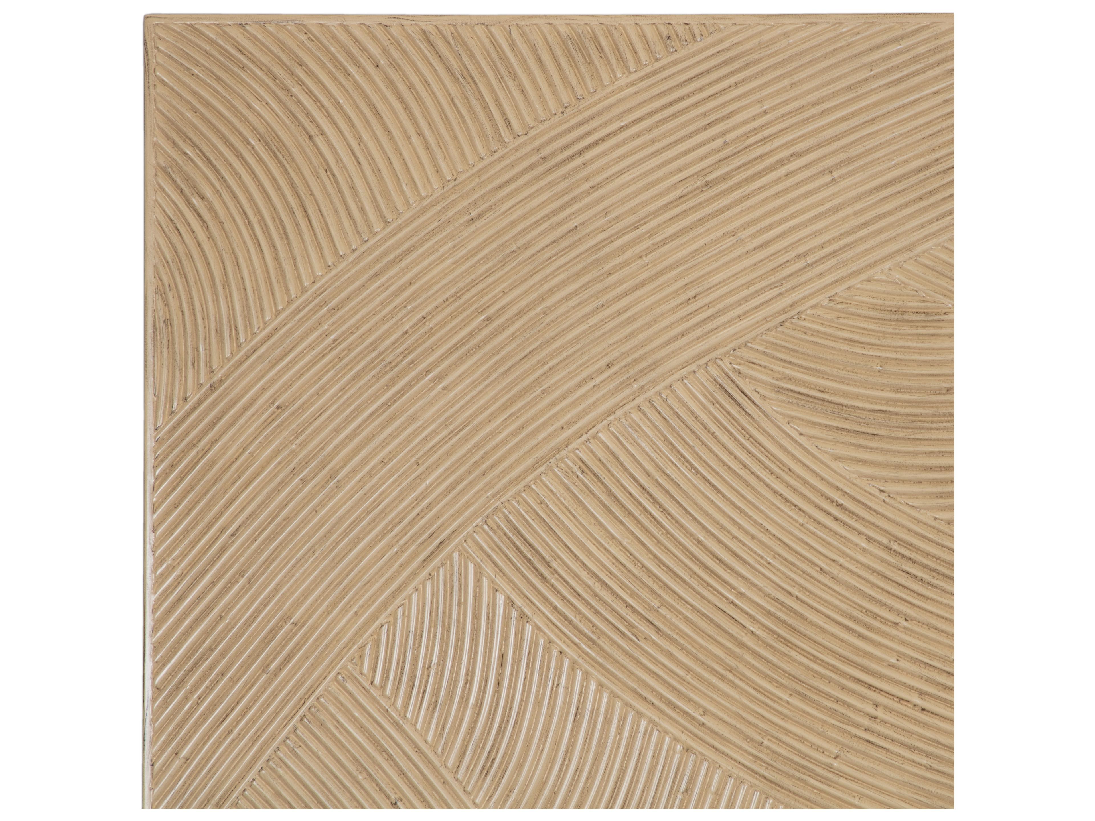 David Francis Swirl Rattan Headboard King