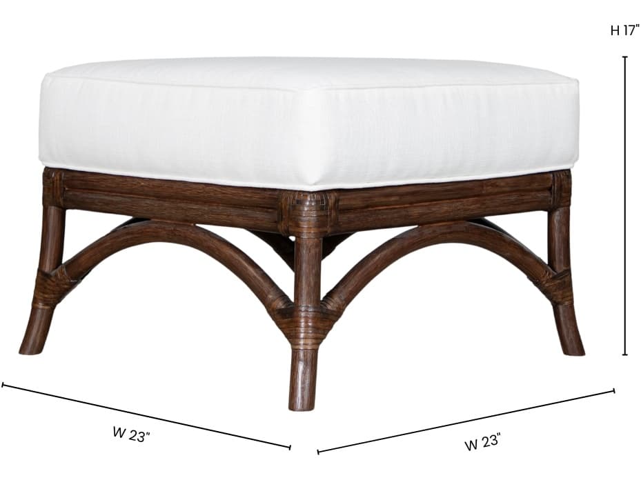 David Francis Chippendale Ottoman