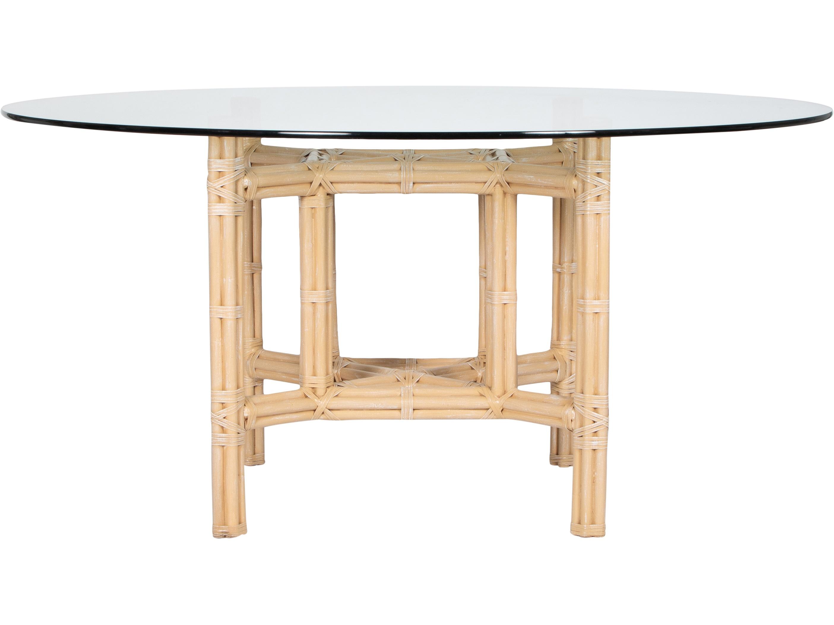 Square Rattan Table Base