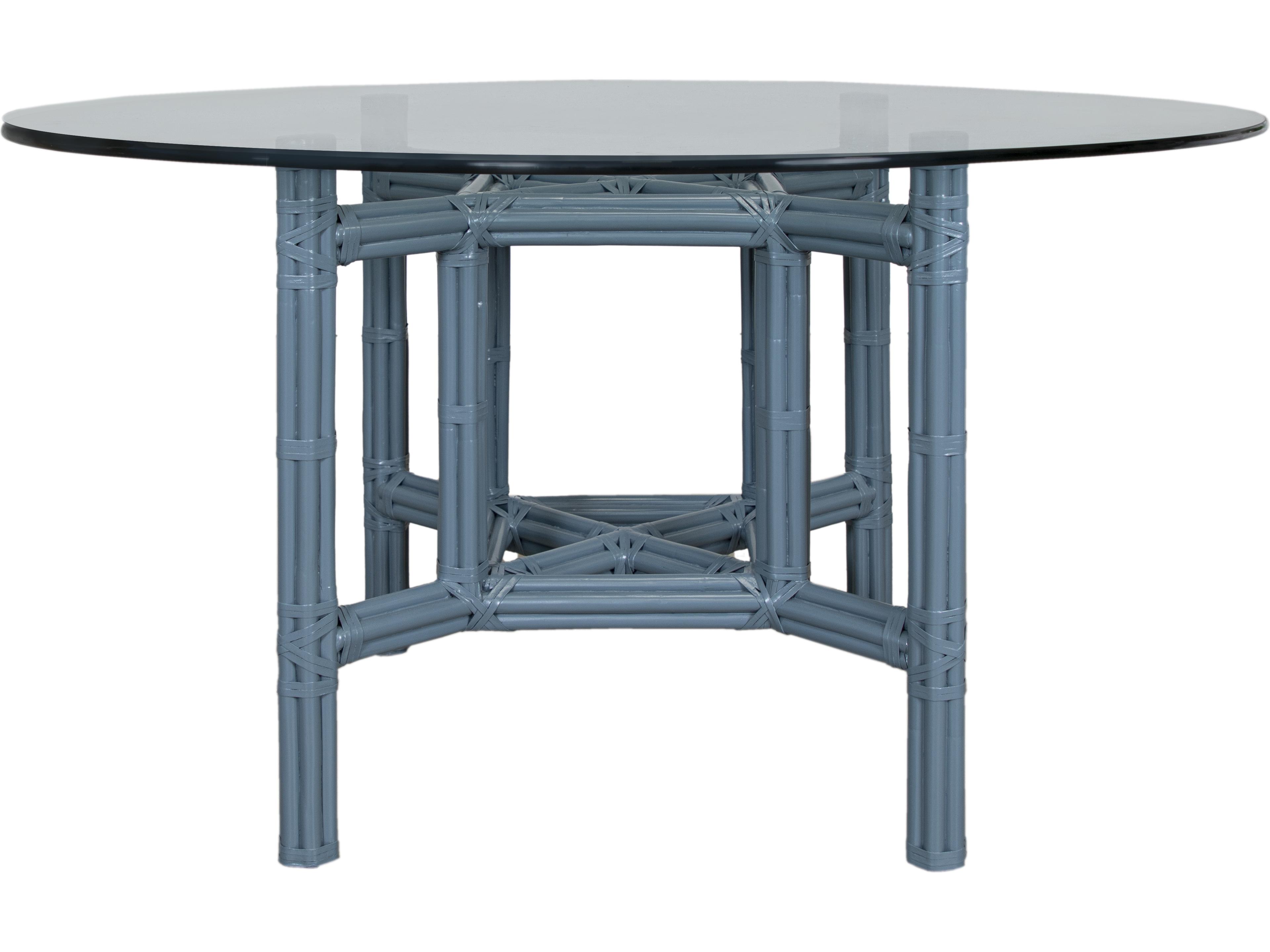 Square Rattan Table Base