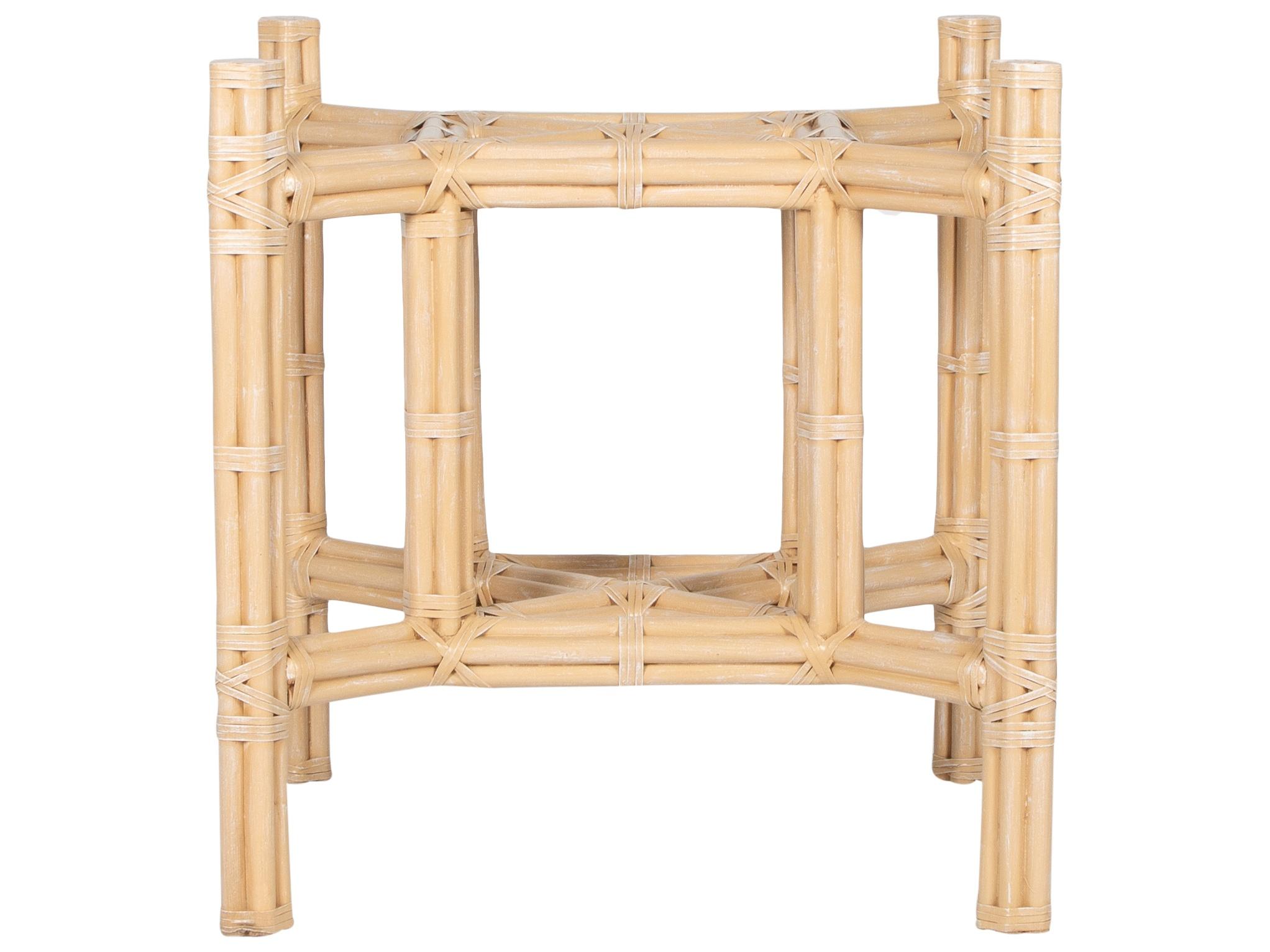 Square Rattan Table Base