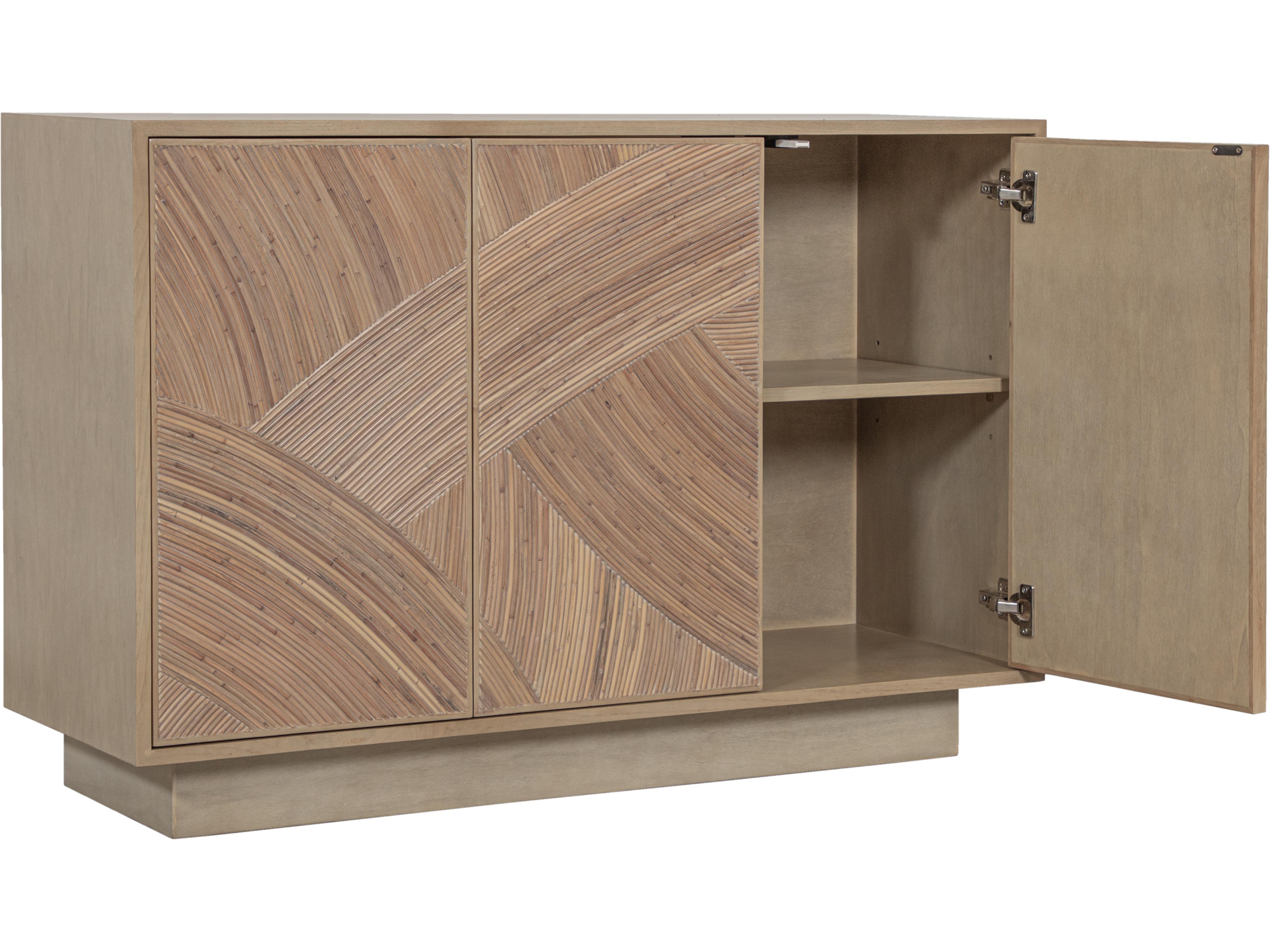 Swirl All Options Natural Rattan Accent Chest