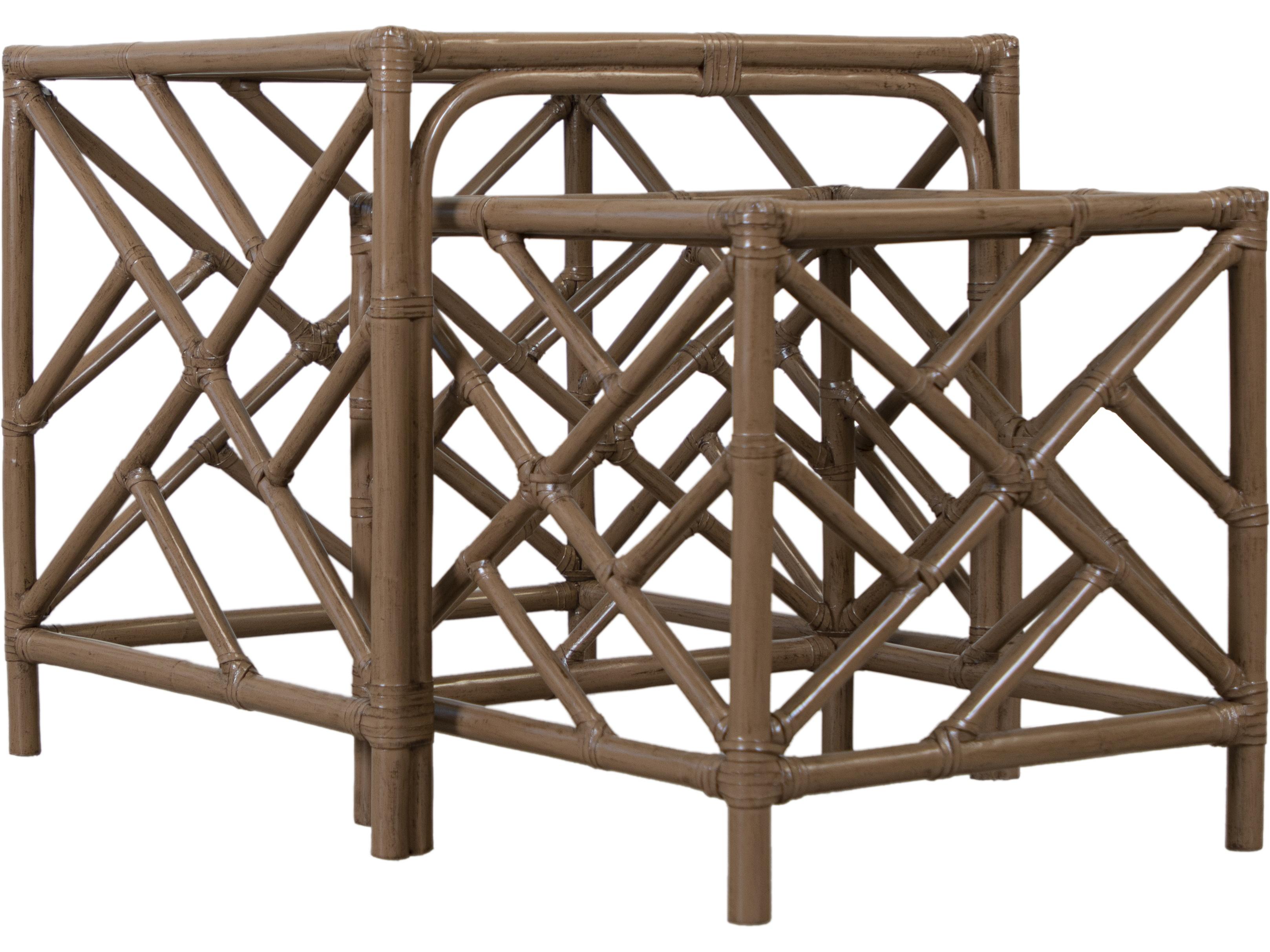 Chippendale Square Glass All Options End Table