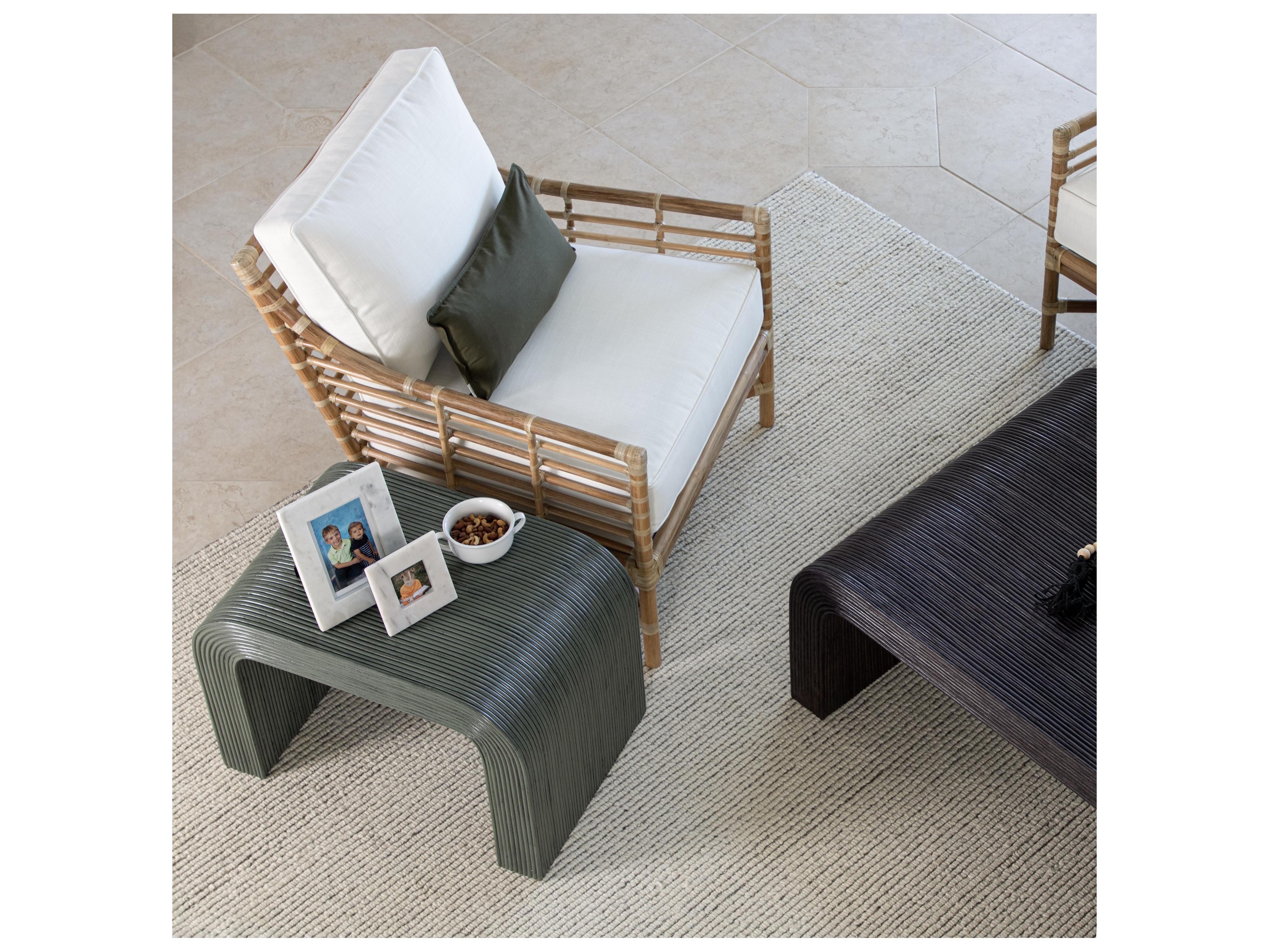 Bahia Rectangular Rattan Collection Es End Table