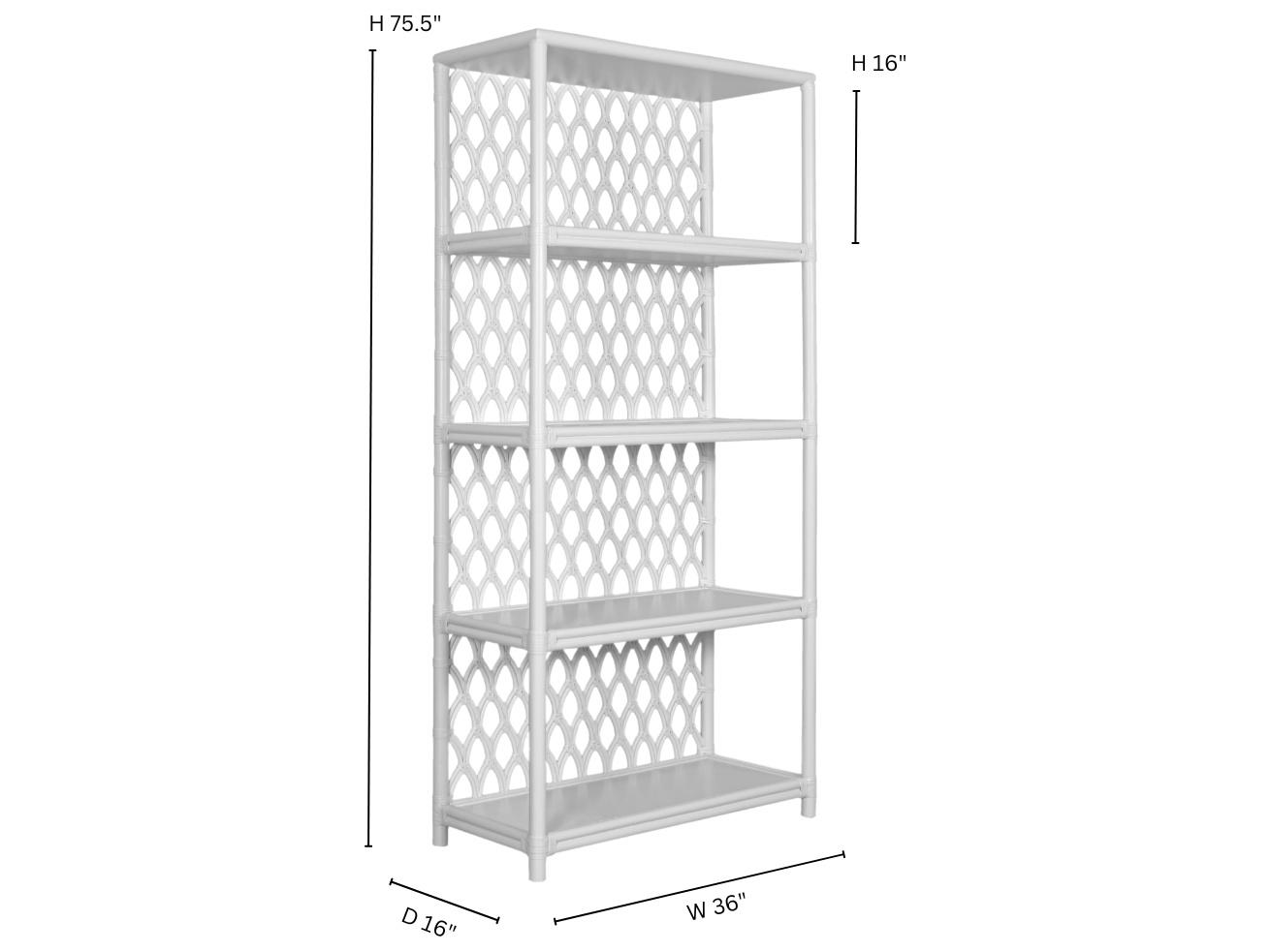 Casablanca All Standard Es Except Natural Etagere