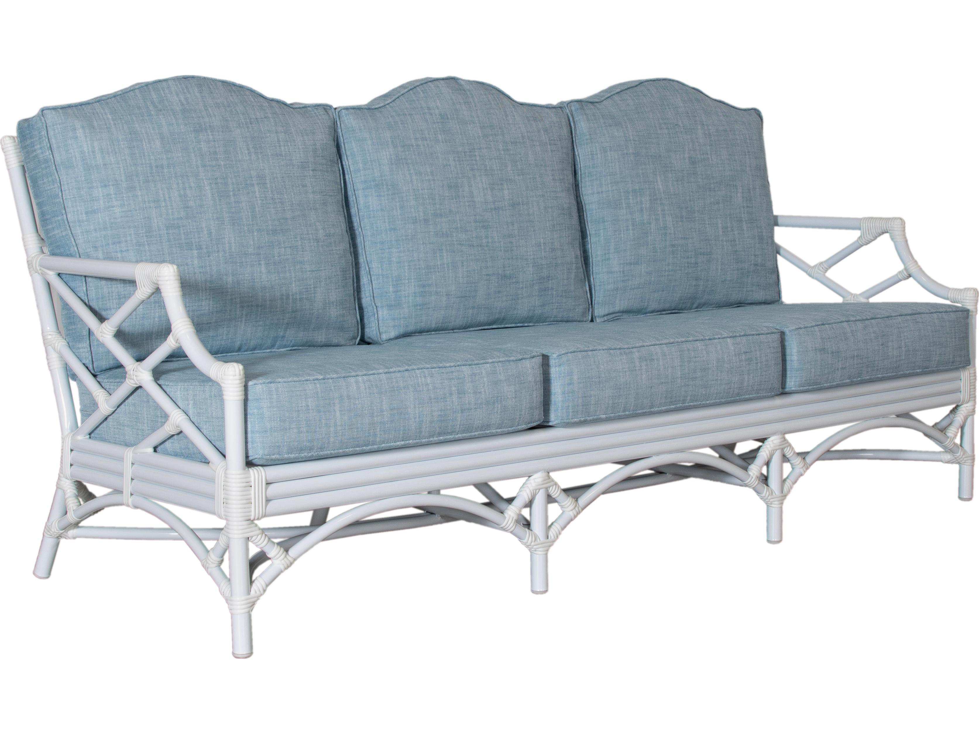 David Francis Furniture Outdoor Chippendale Sofa