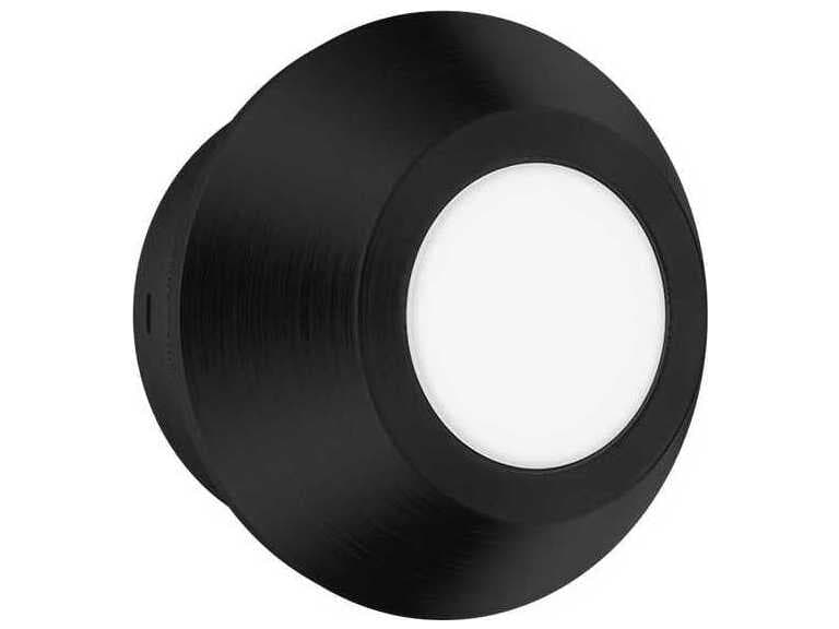 dweLED by WAC Lighting Flipside 1-Light Black Wall Sconce