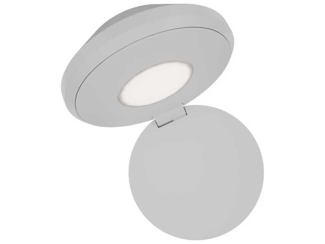 dweLED by WAC Lighting Flipside 1-Light White Wall Sconce