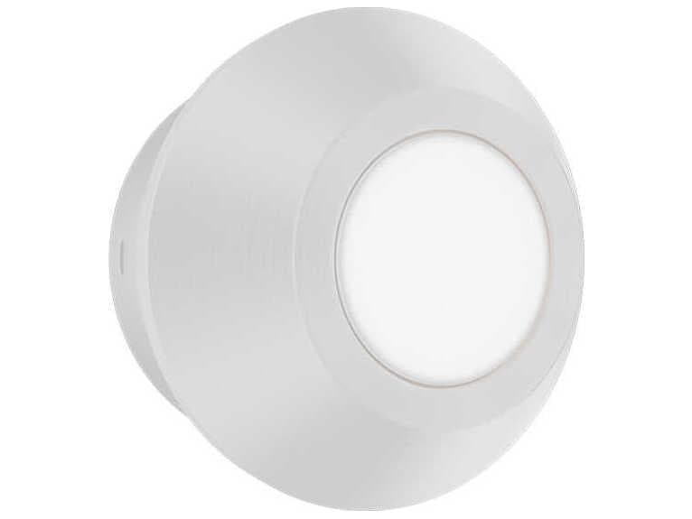 dweLED by WAC Lighting Flipside 1-Light White Wall Sconce