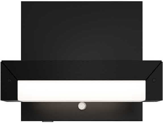 dweLED by WAC Lighting Mantel 1-Light Black Wall Sconce