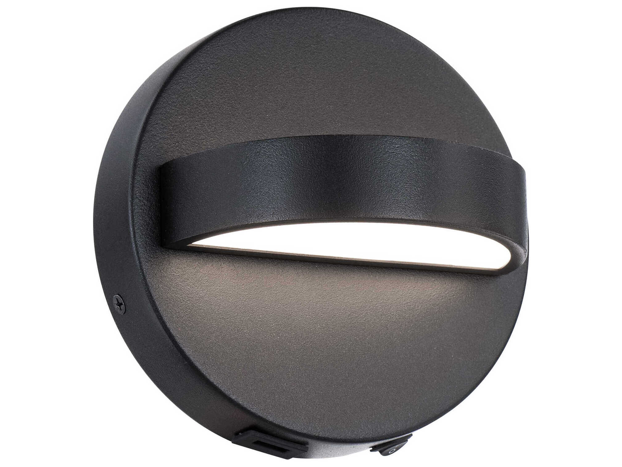 dweLED by WAC Lighting Wink 1-Light Black Wall Sconce