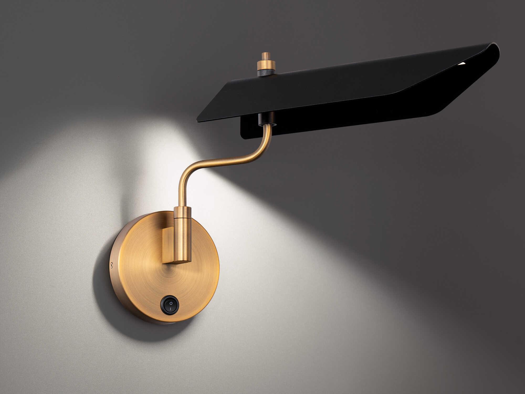 dweLED by WAC Lighting Loyd 1 - Light Swing Arm