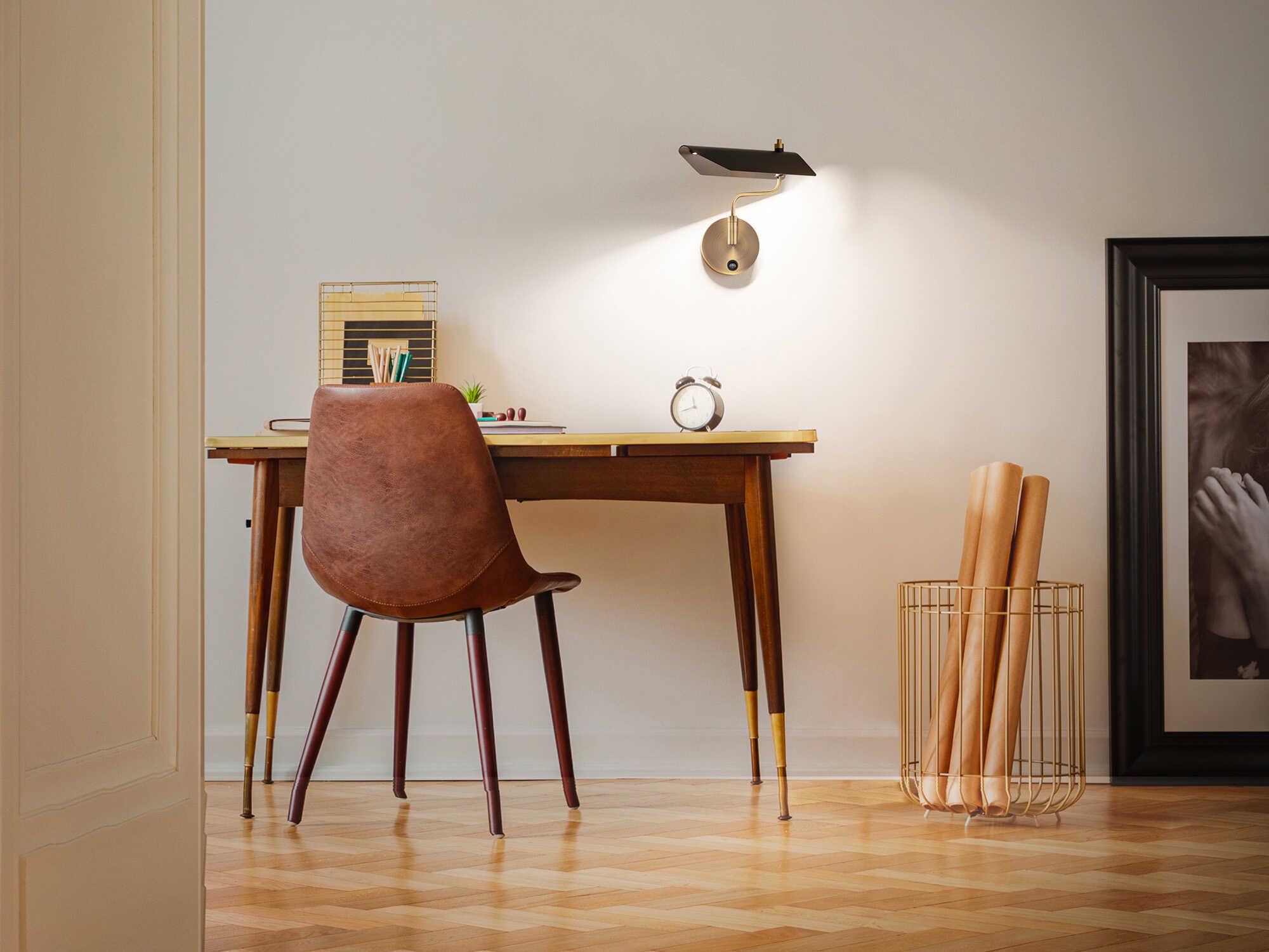 dweLED by WAC Lighting Loyd 1 - Light Swing Arm