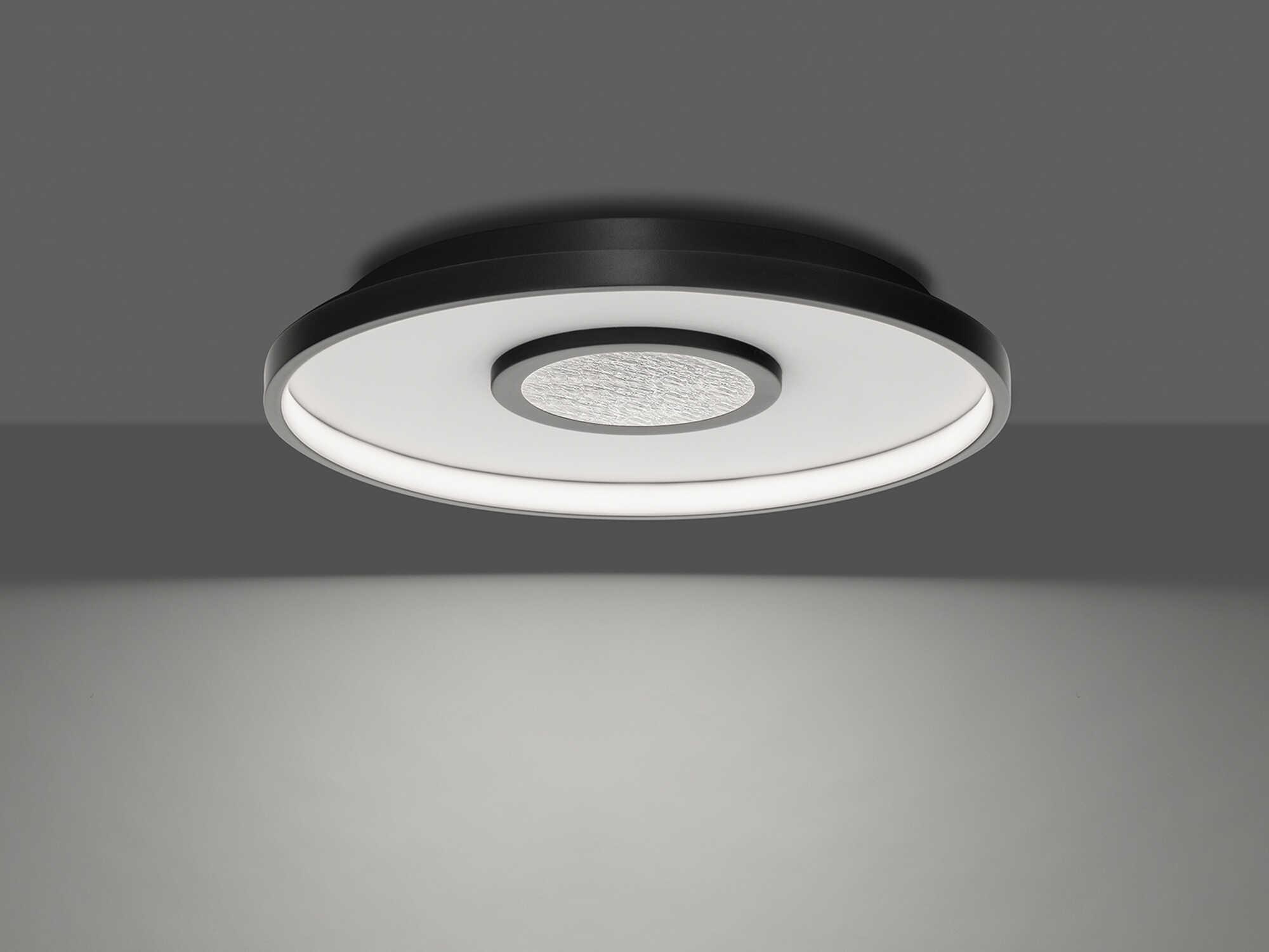 dweLED by WAC Lighting Pinpoint 1-Light Black Flush Mount