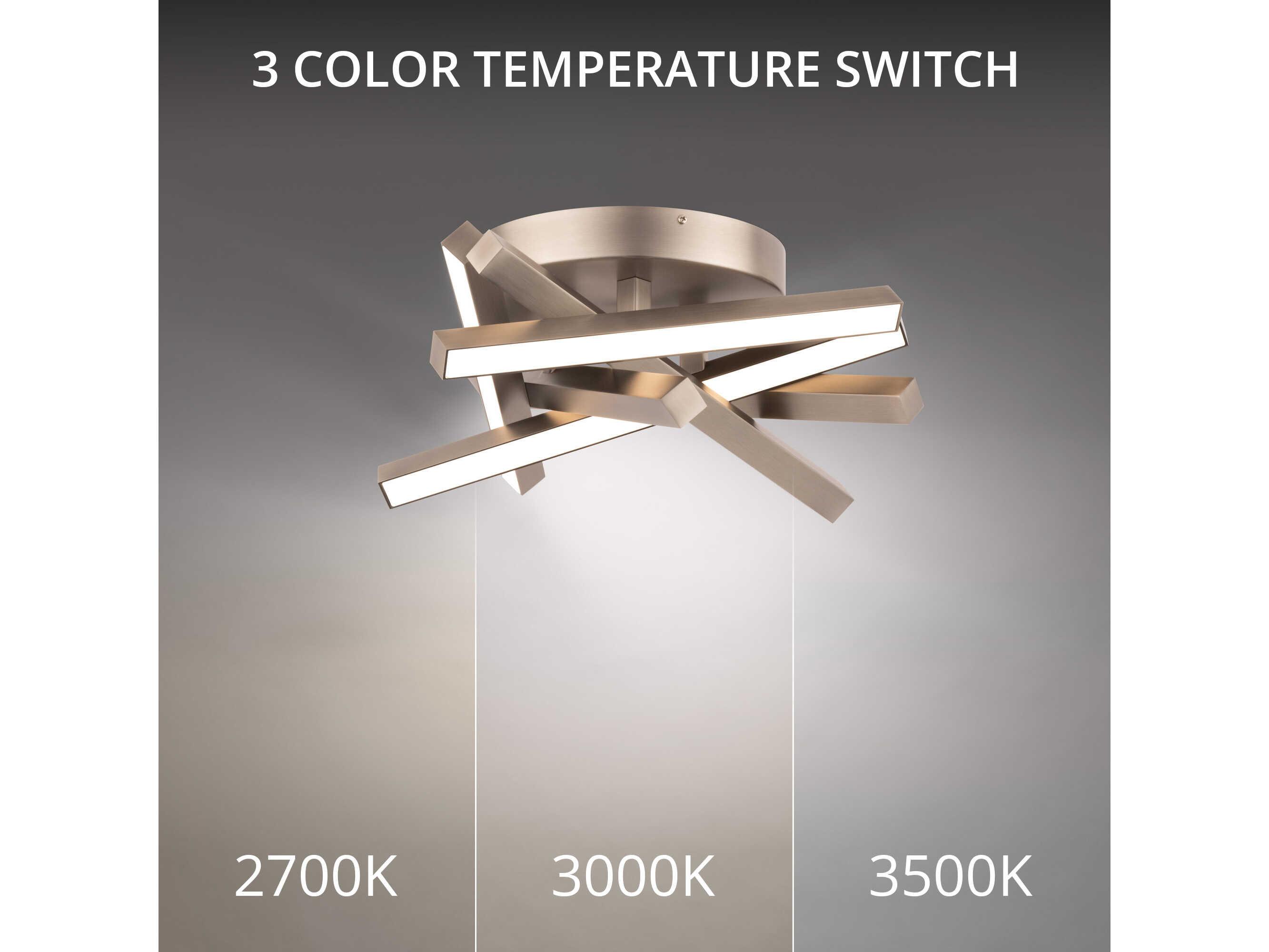 dweLED by WAC Lighting Parallax 1 - Light Outdoor Ceiling Light