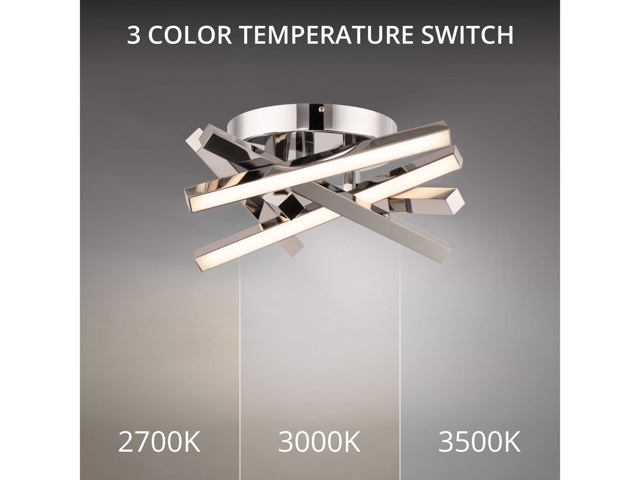 dweLED by WAC Lighting Parallax 1 - Light Outdoor Ceiling Light