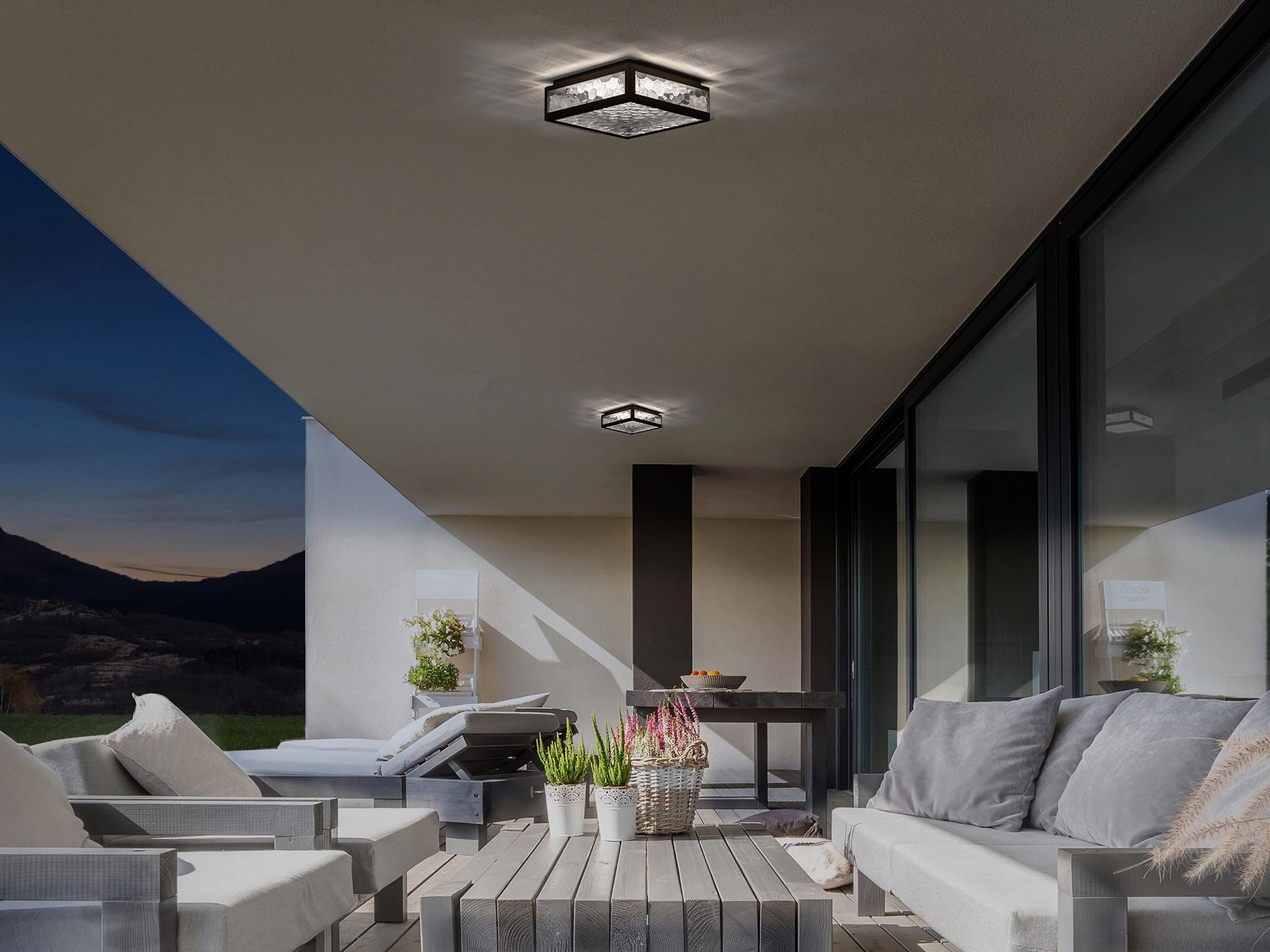 dweLED by WAC Lighting Hawthorne 4 - Light Outdoor Ceiling Light