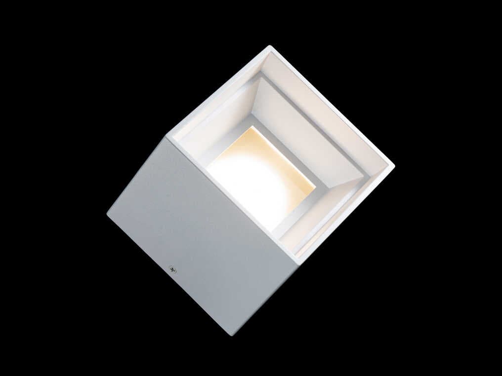 dweLED by WAC Lighting Downtown 1-Light Black Glass LED Flush Mount