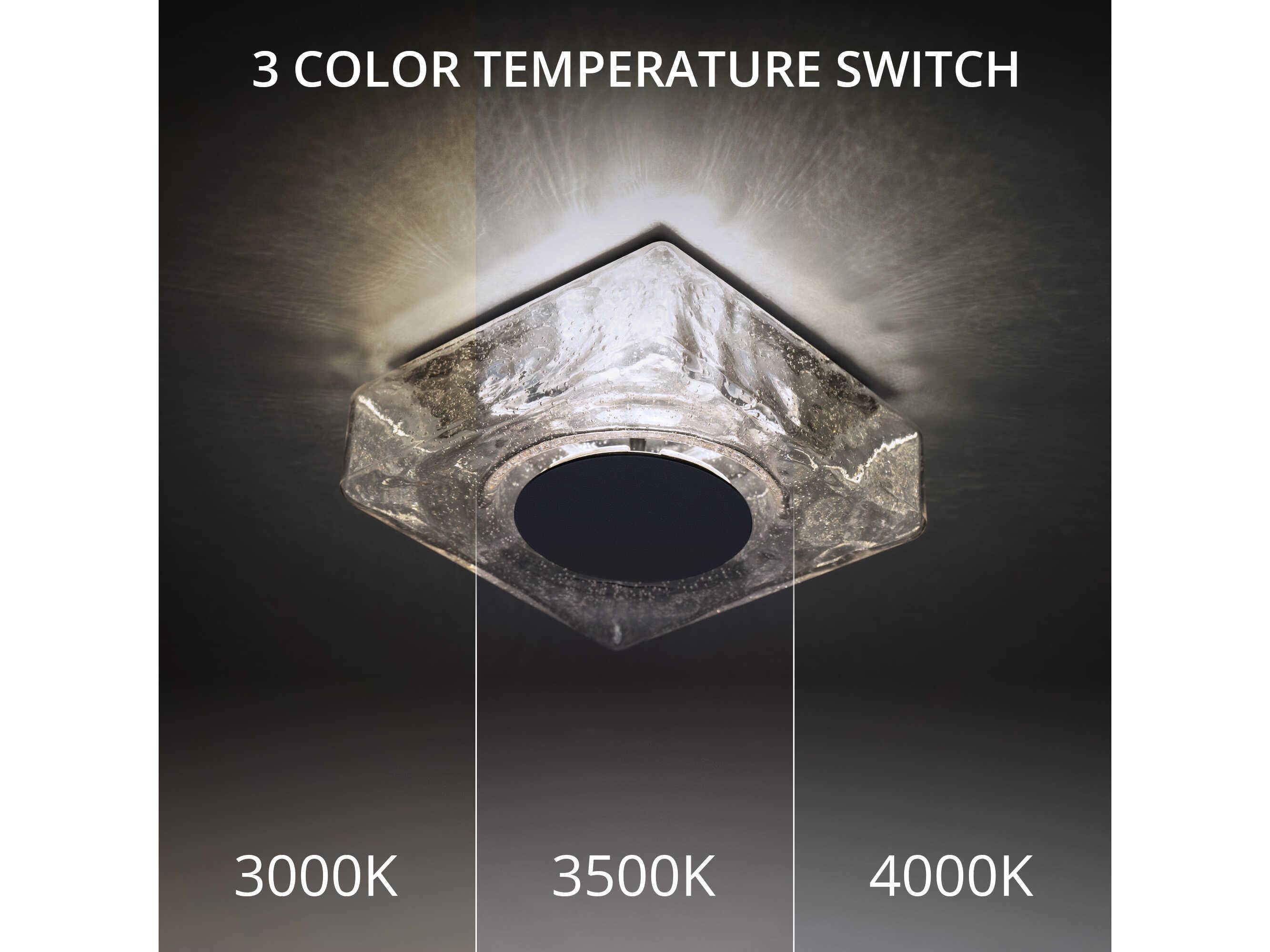 dweLED by WAC Lighting Cuboid 1 - Light Outdoor Ceiling Light