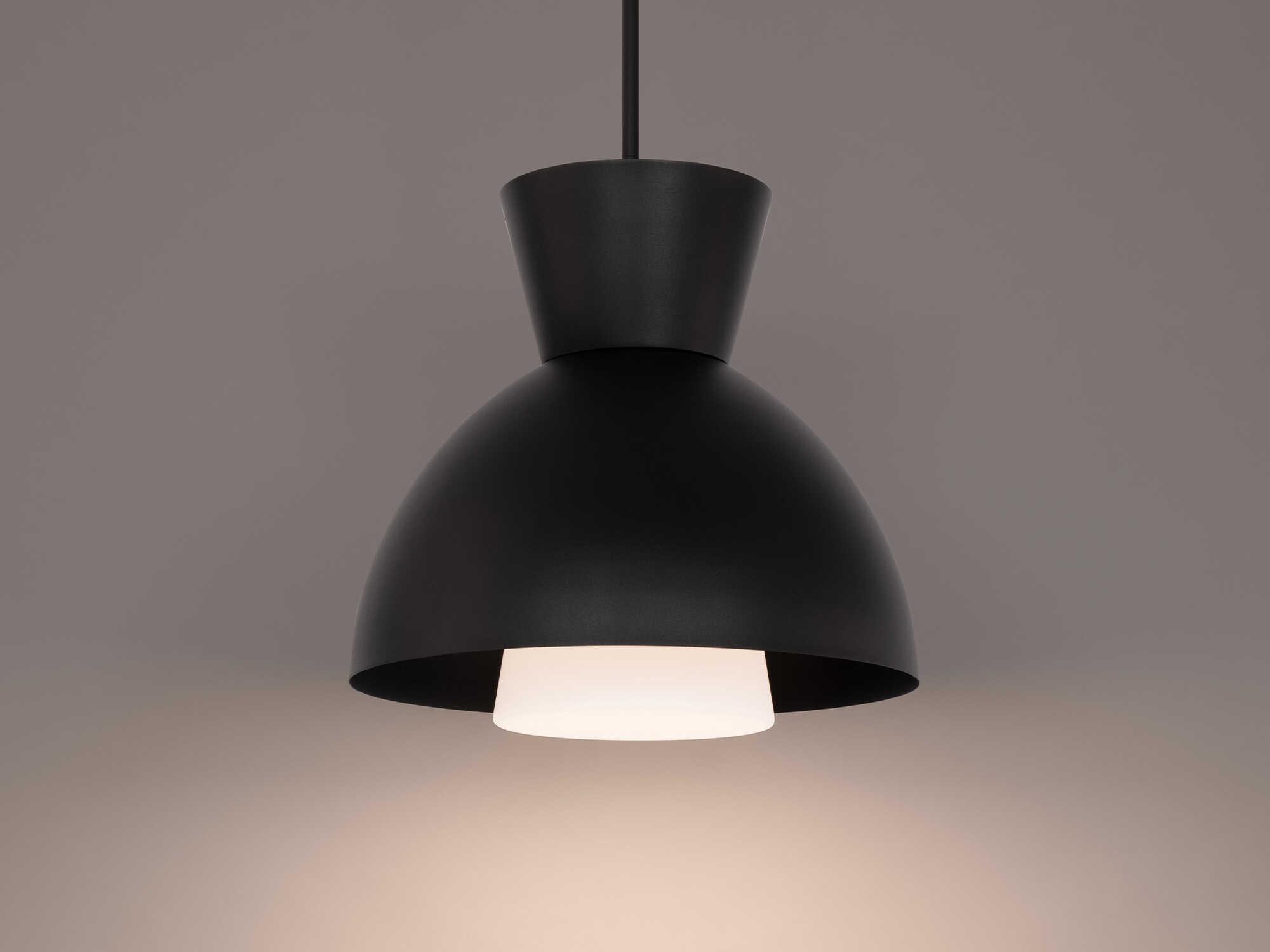 dweLED by WAC Lighting Carafe 1-Light Black LED Pendant