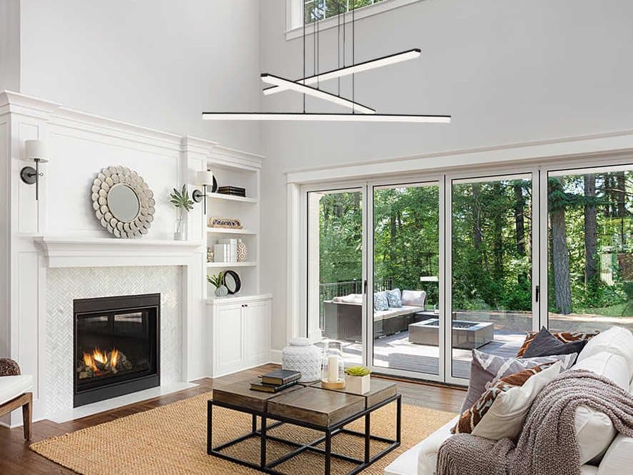 dweLED by WAC Lighting Stack 1-Light Black LED Pendant