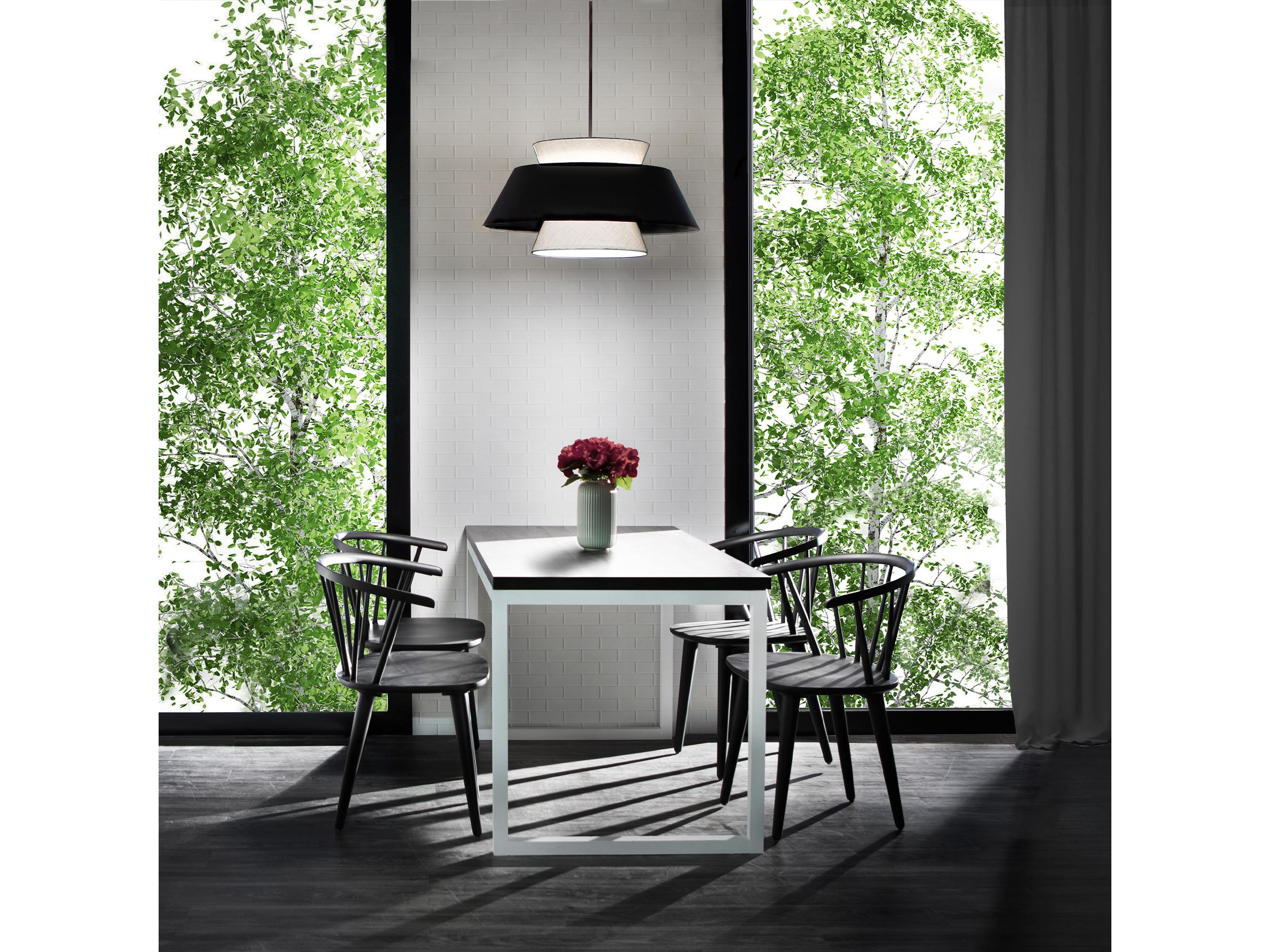 dweLED by WAC Lighting Rockabilly 1-Light Black LED Empire Round Pendant