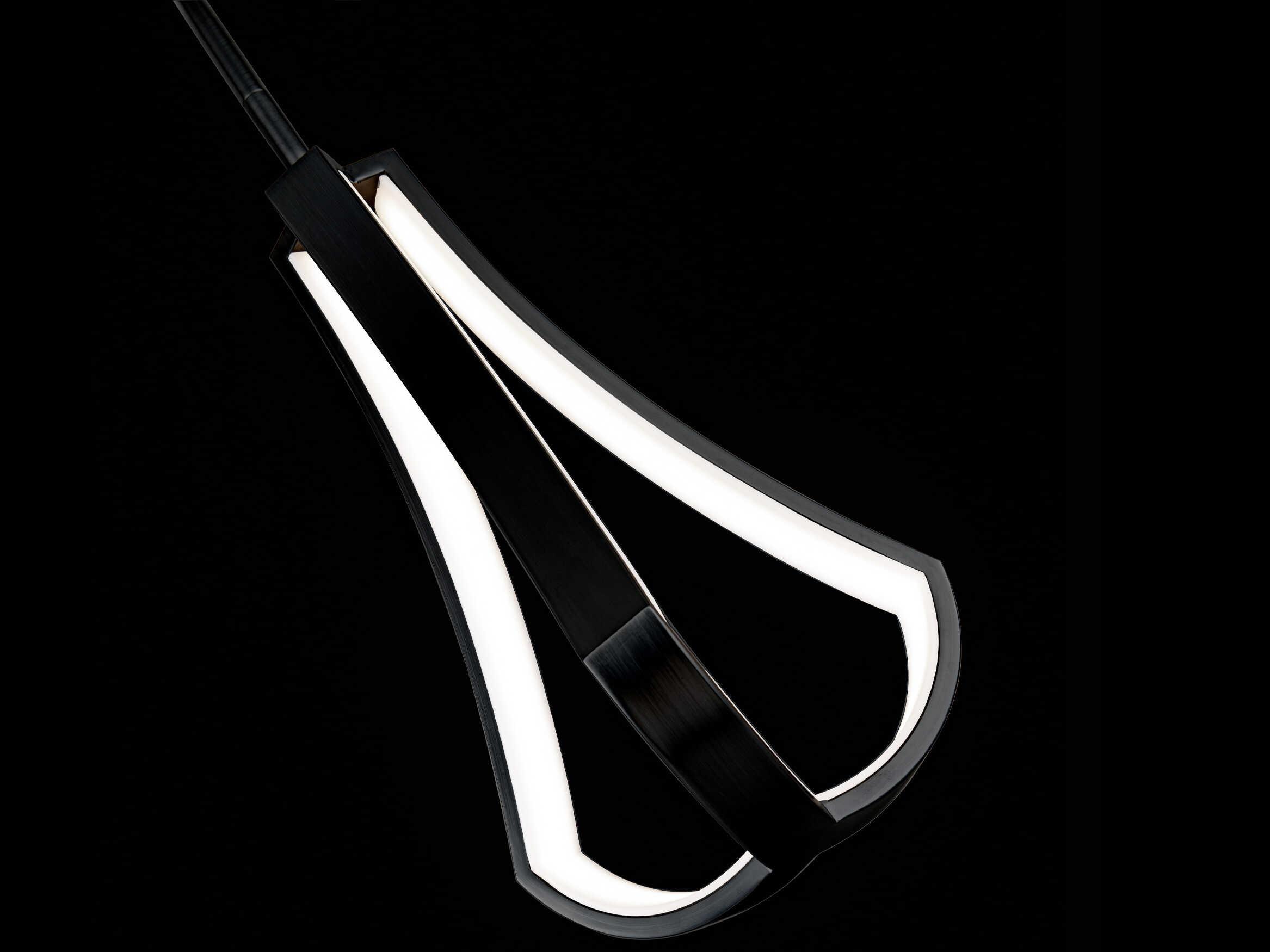 dweLED by WAC Lighting Artemis 1-Light Black LED Mini Pendant