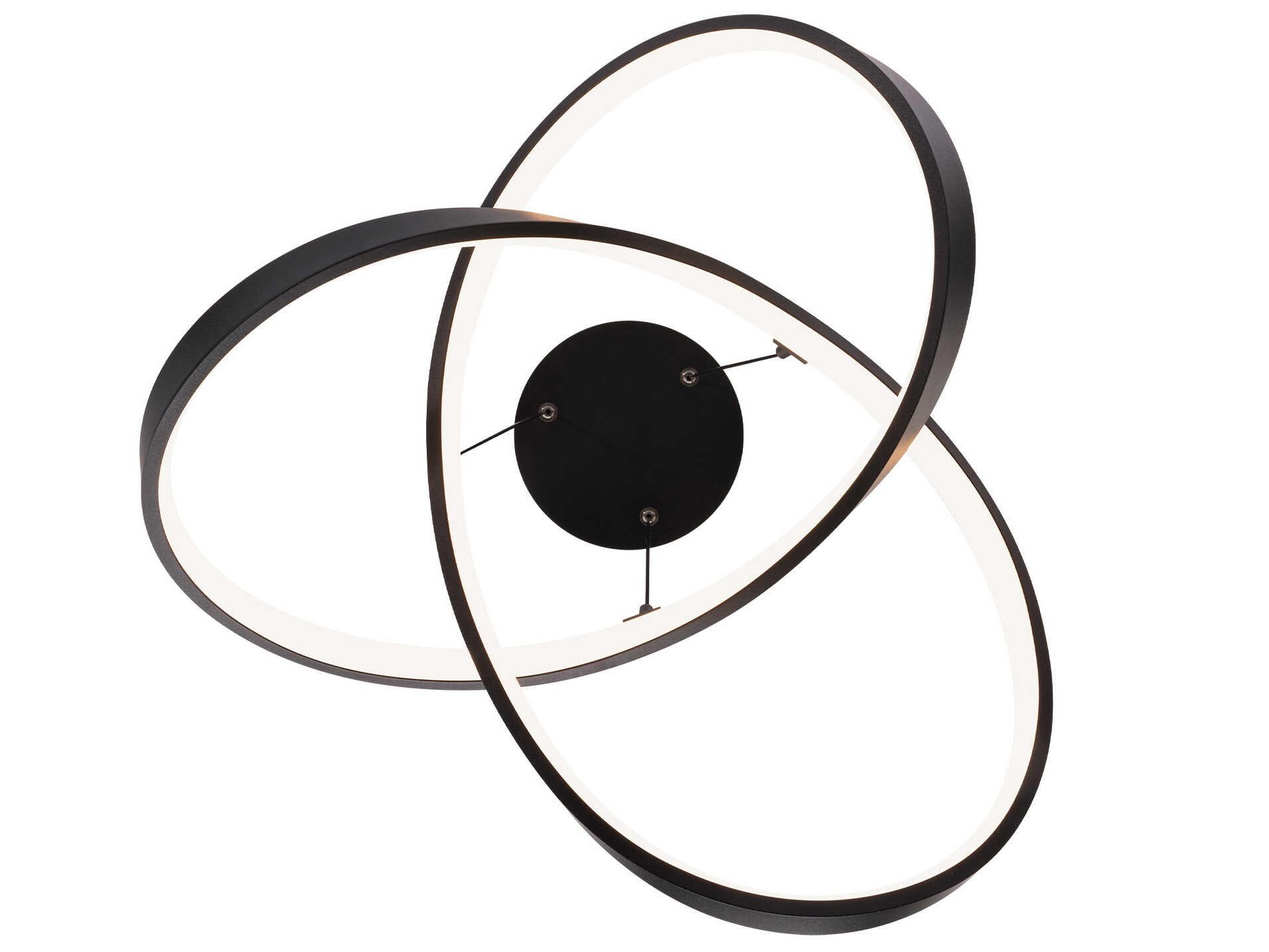 dweLED by WAC Lighting Vornado 1-Light Black LED Linear Pendant