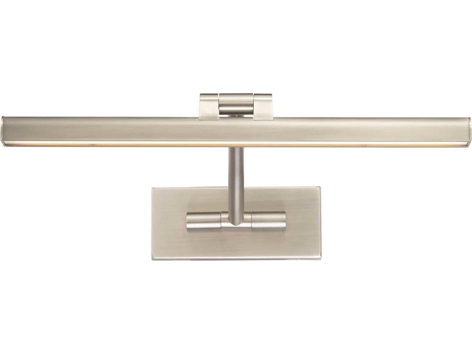 dweLED by WAC Lighting Reed 1-Light Brushed Nickel LED Picture Light