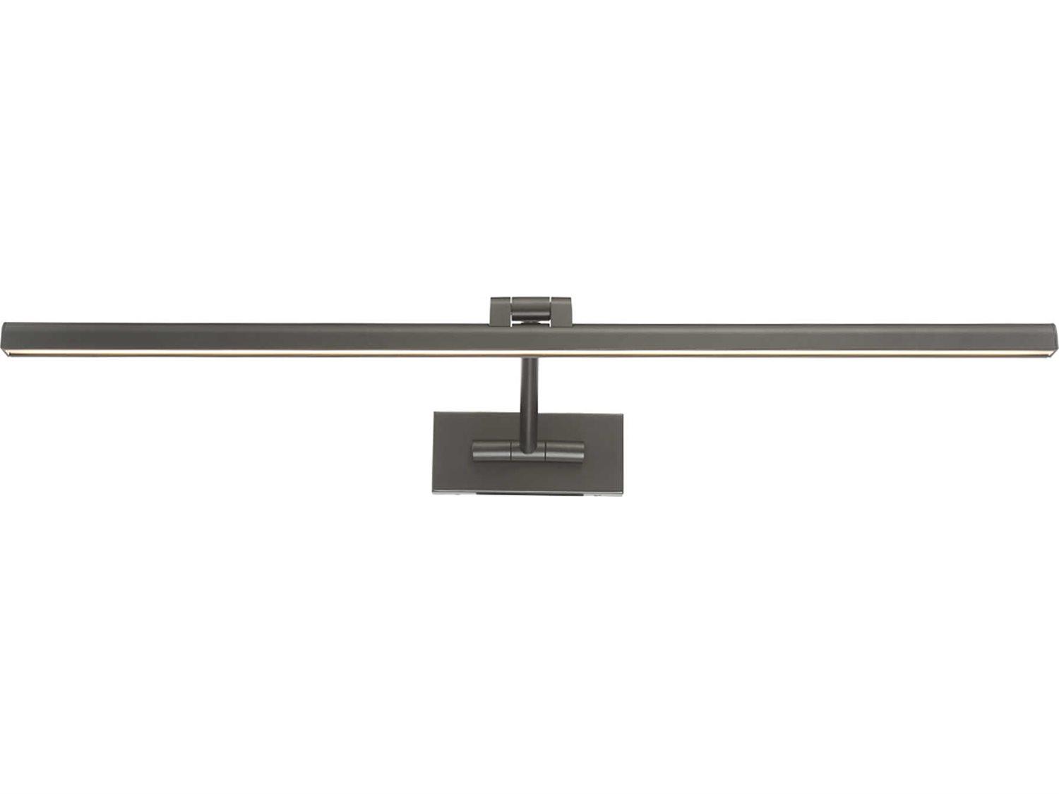 dweLED by WAC Lighting Reed 1-Light Black LED Picture Light