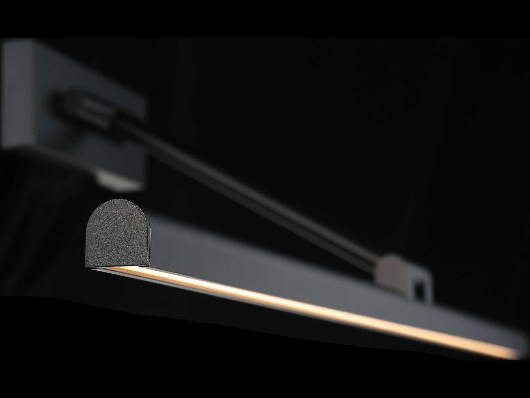 dweLED by WAC Lighting Reed 1-Light Black LED Picture Light