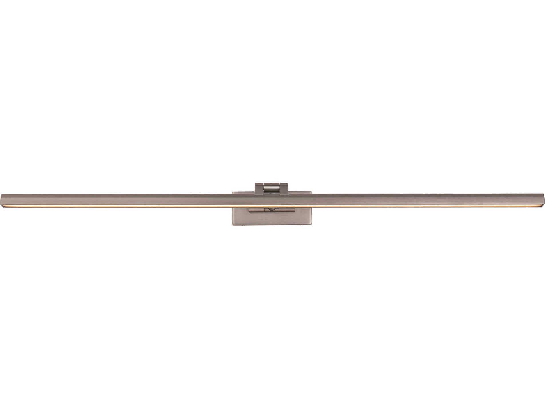 dweLED by WAC Lighting Reed 1-Light Brushed Nickel LED Picture Light