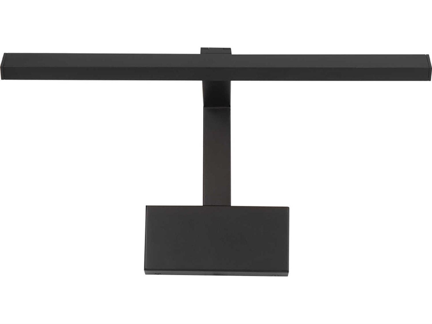 dweLED by WAC Lighting Uptown 1-Light Black LED Picture Light