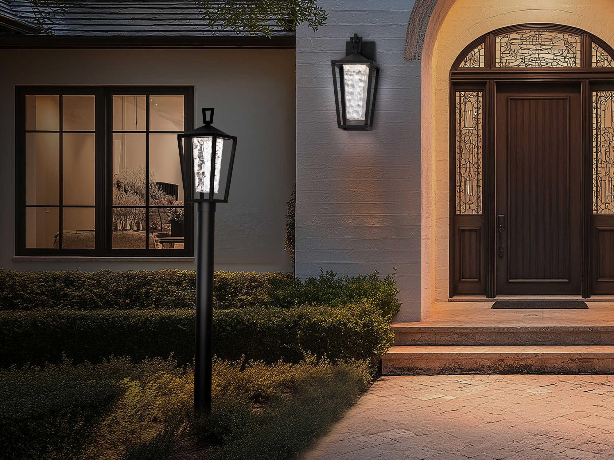 dweLED by WAC Lighting Manchester 1-Light Outdoor Post Light