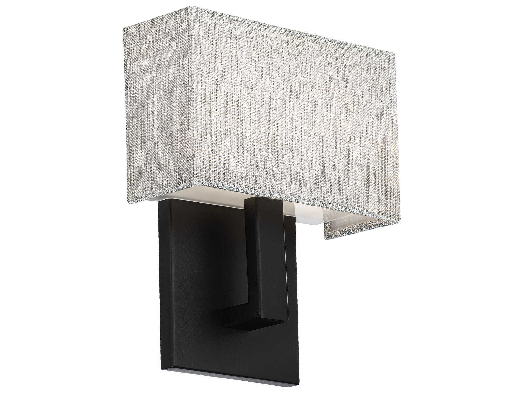 dweLED by WAC Lighting Manhattan 1-Light Black LED Wall Sconce