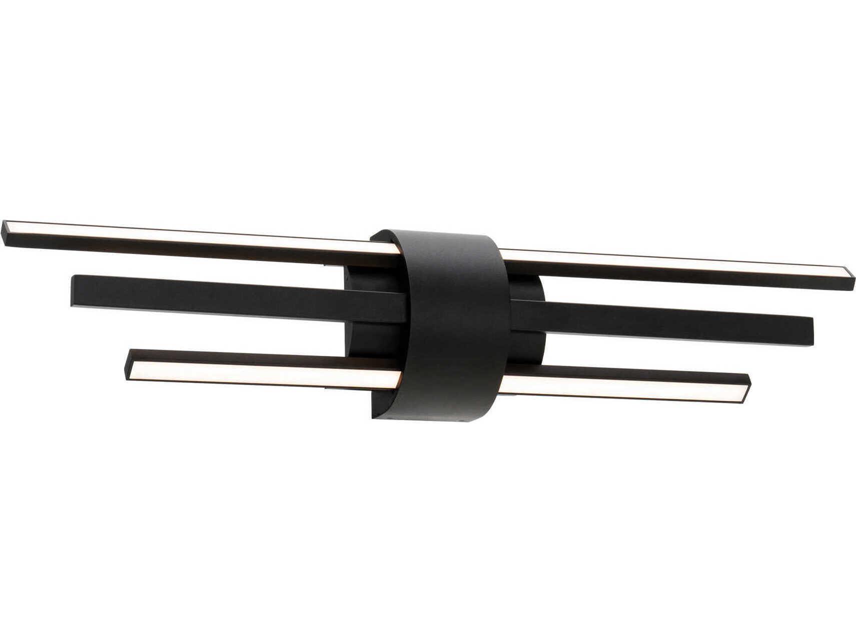 dweLED by WAC Lighting Melody 3-Light Black Vanity Light