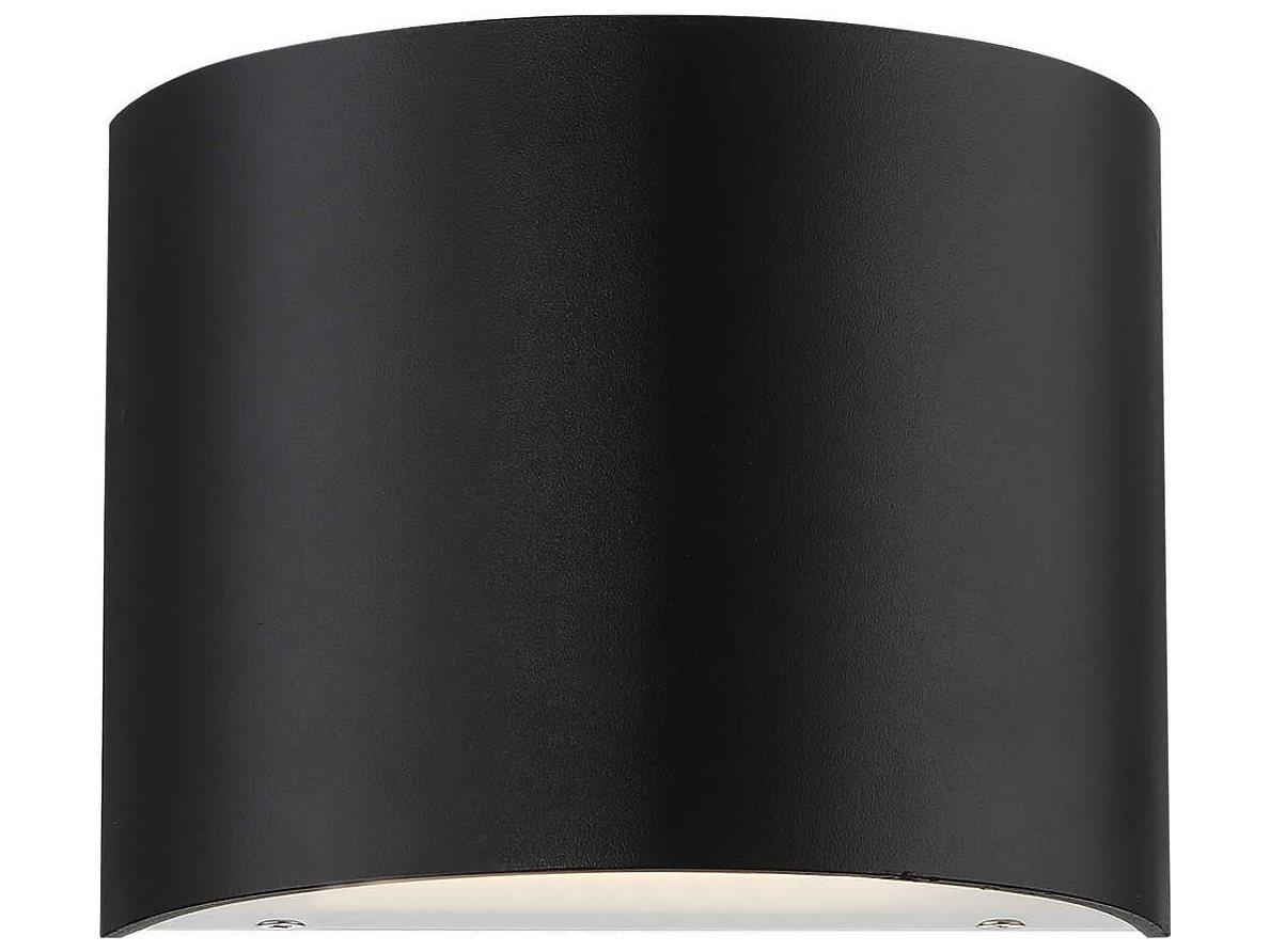 dweLED by WAC Lighting Pocket 1-Light Black LED Wall Sconce