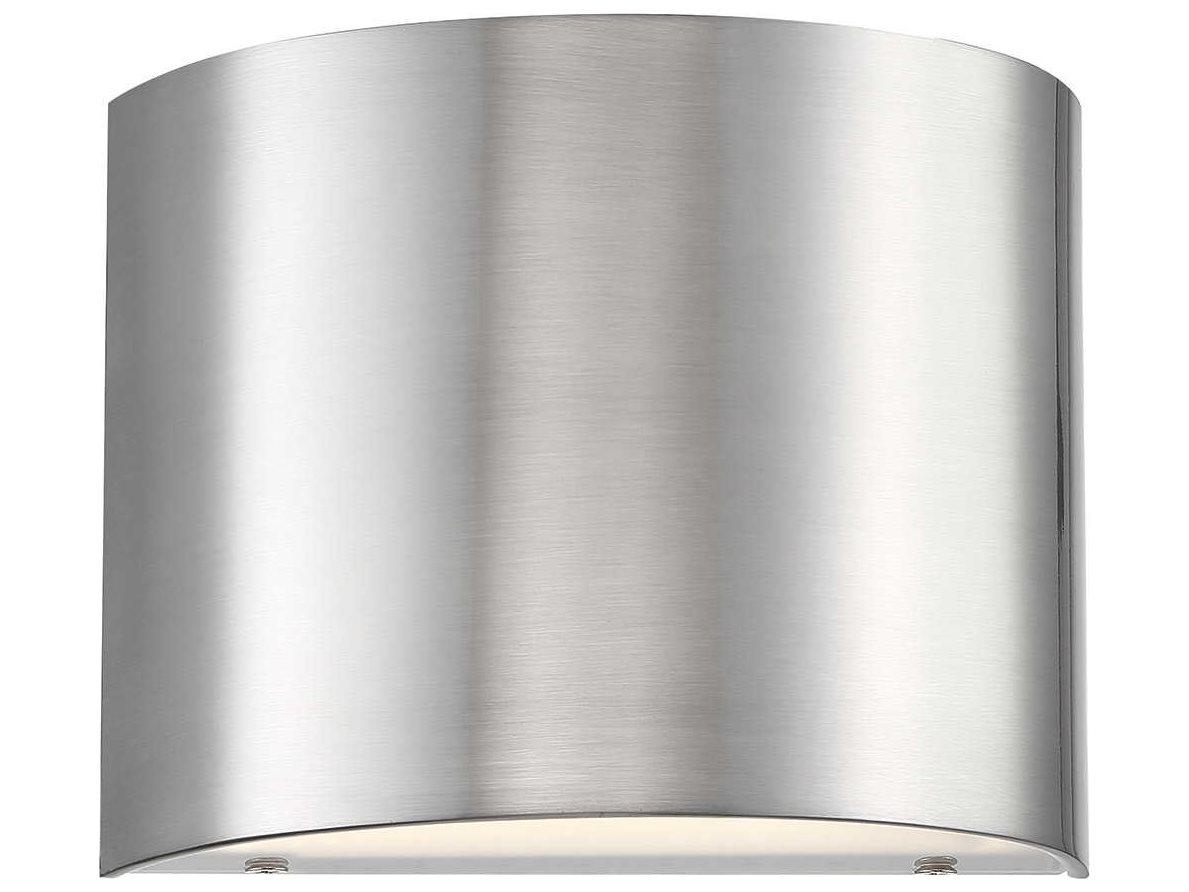 dweLED by WAC Lighting Pocket 1-Light Brushed Nickel LED Wall Sconce